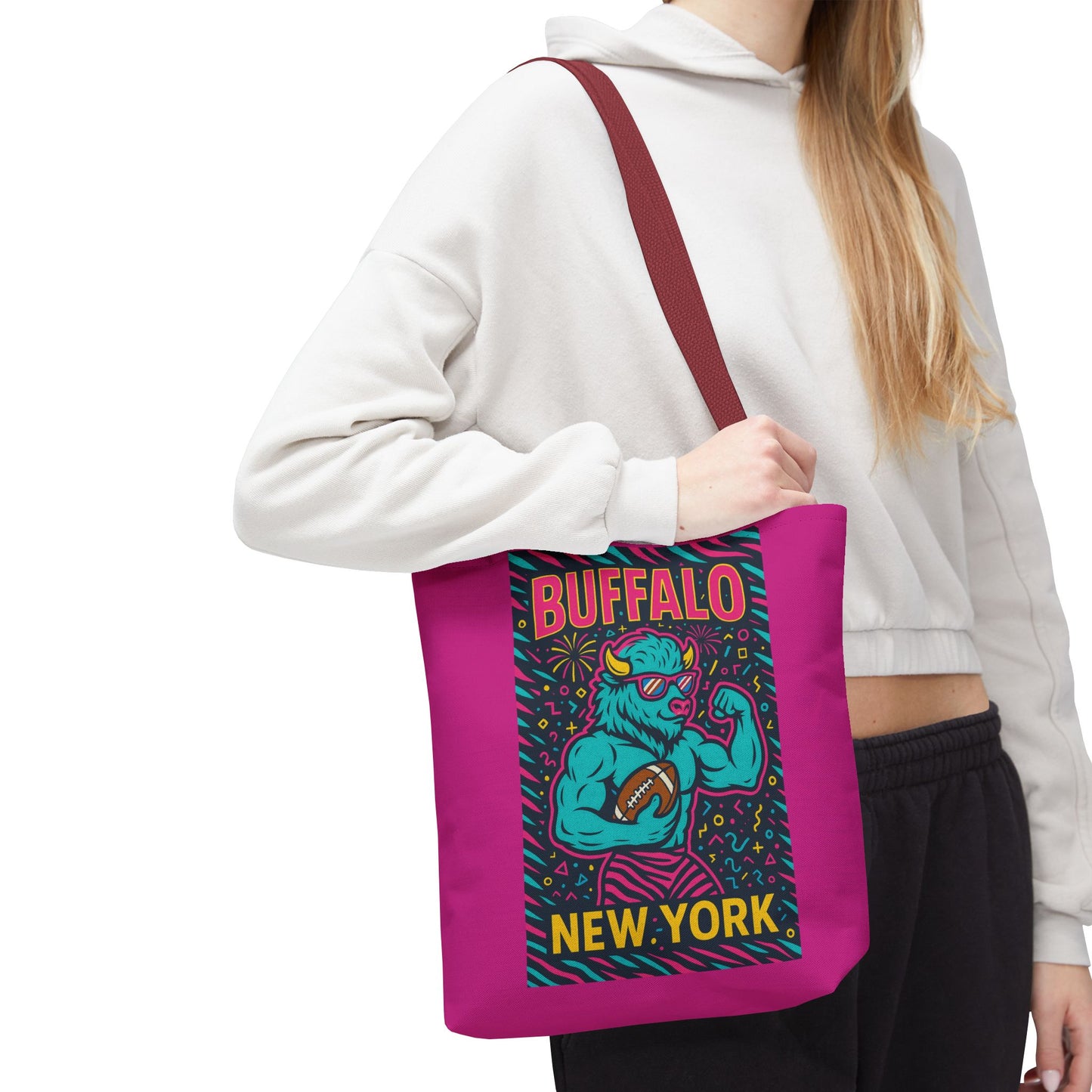 Eclectic Buffalo NY Tote Bag