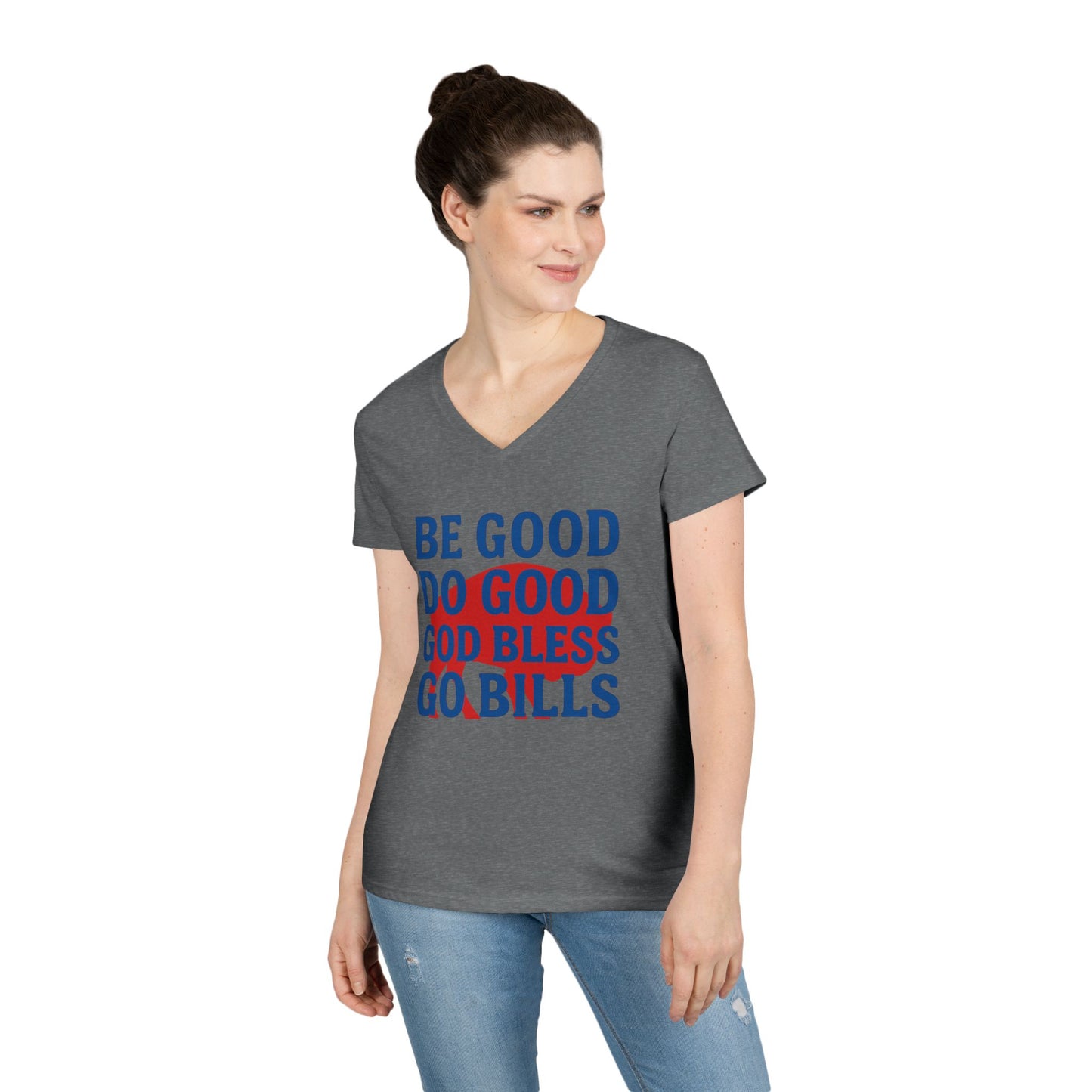 Buffalo Football V-Neck T-Shirt