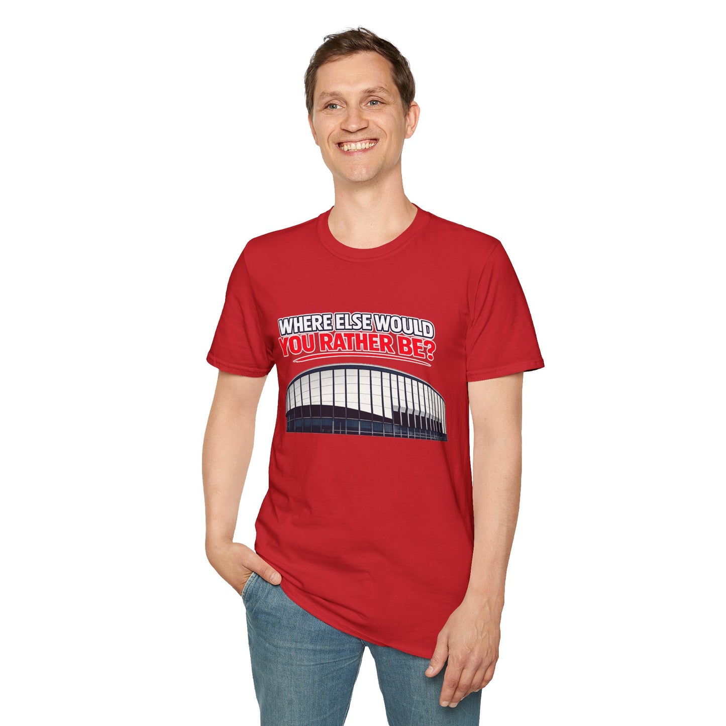 Where Else Would You Rather Be? Buffalo Football Stadium T-Shirt | Teesrus716