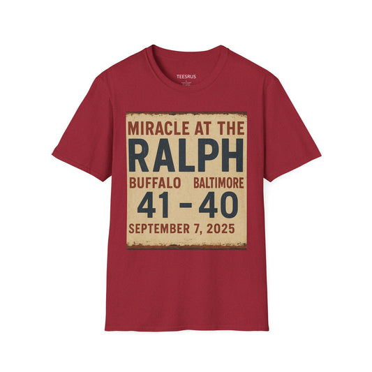 Football T-Shirt - Miracle at the Ralph Buffalo Football Shirt