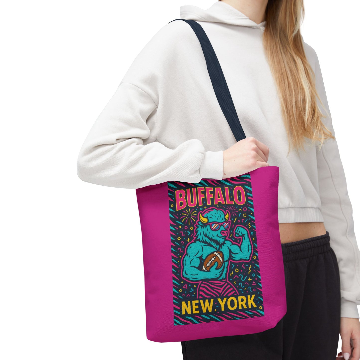 Eclectic Buffalo NY Tote Bag