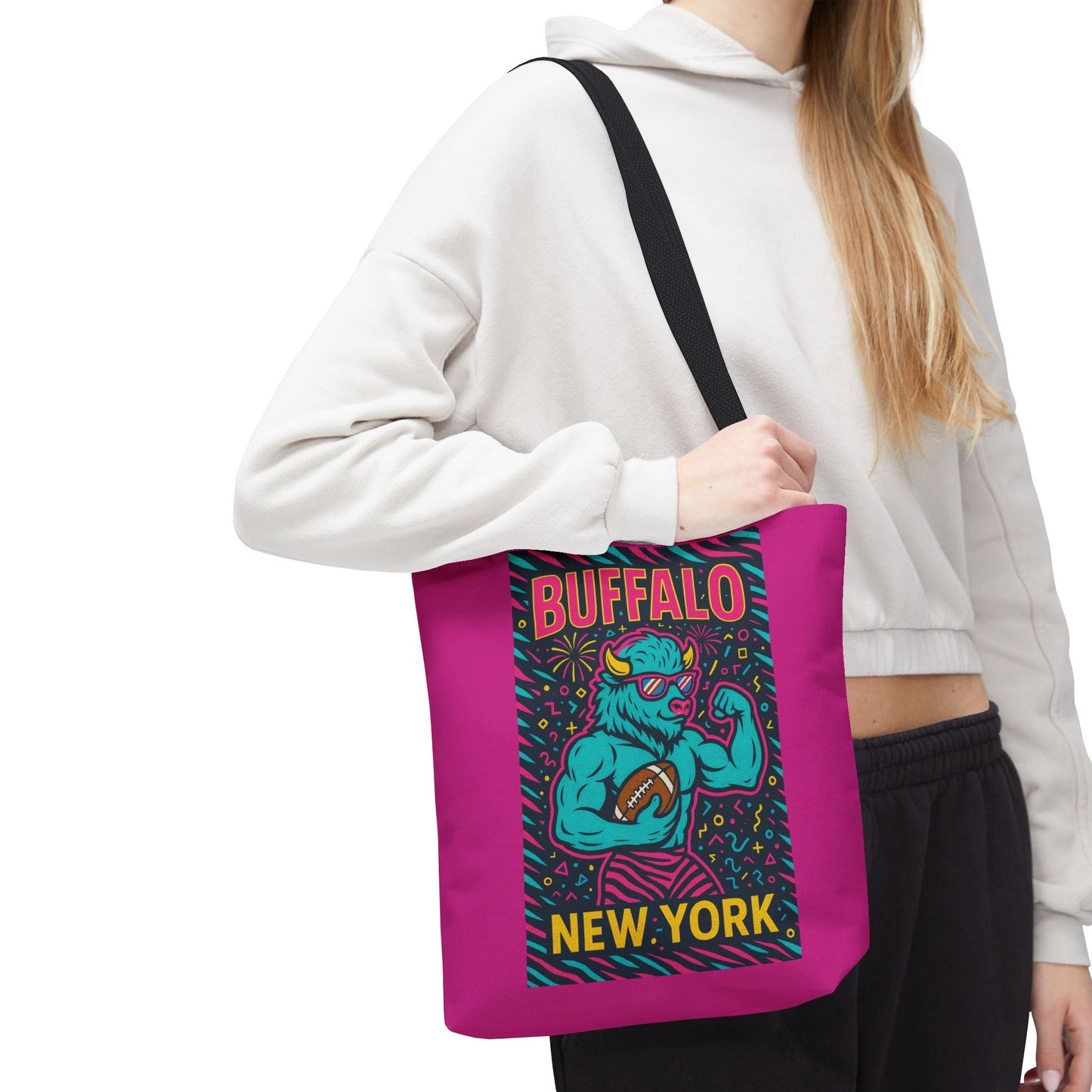 Eclectic Buffalo NY Tote Bag