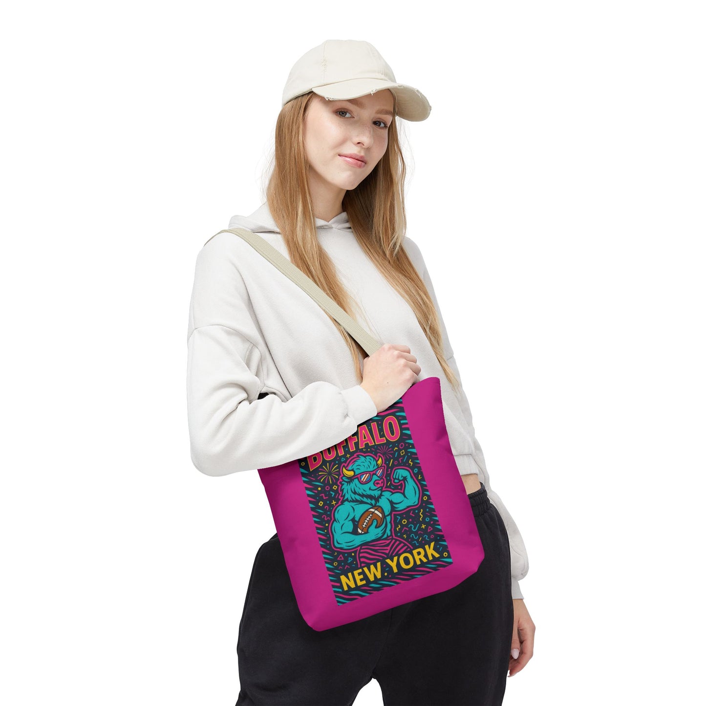 Eclectic Buffalo NY Tote Bag