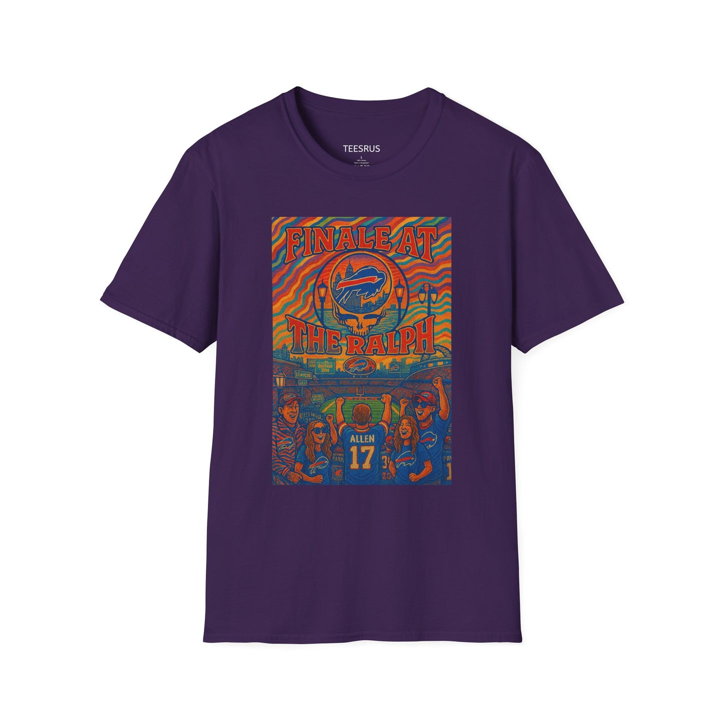 Vibrant Graphic T-Shirt - Finale at The Ralph, Casual Wear, Festival Shirt, Gift for Music Lovers, Summer Fashion