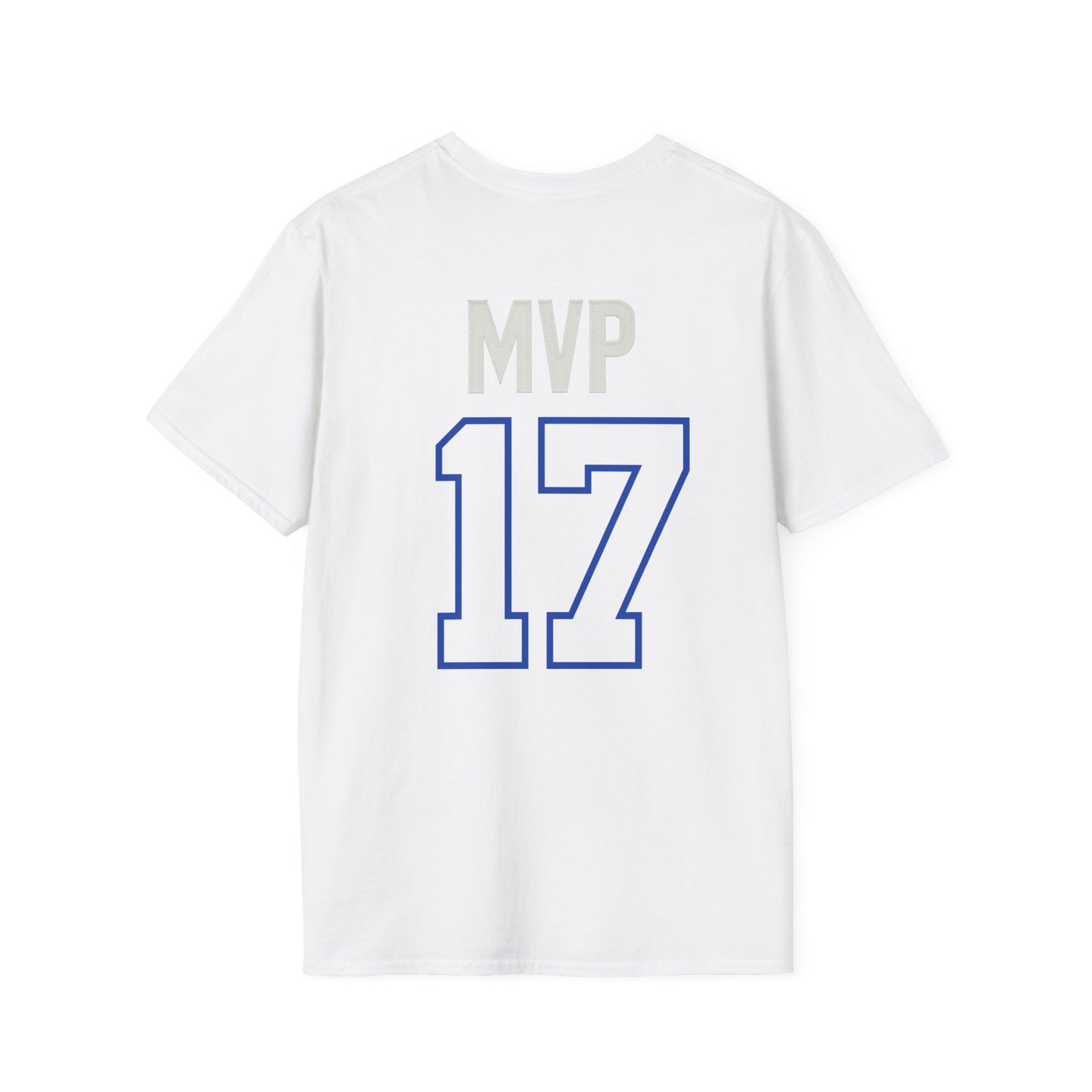 Iced Out MVP 17 Buffalo Football T-Shirt, Sports Fan Tee, Team Spirit Shirt, Game Day Apparel, Football Lover Gift