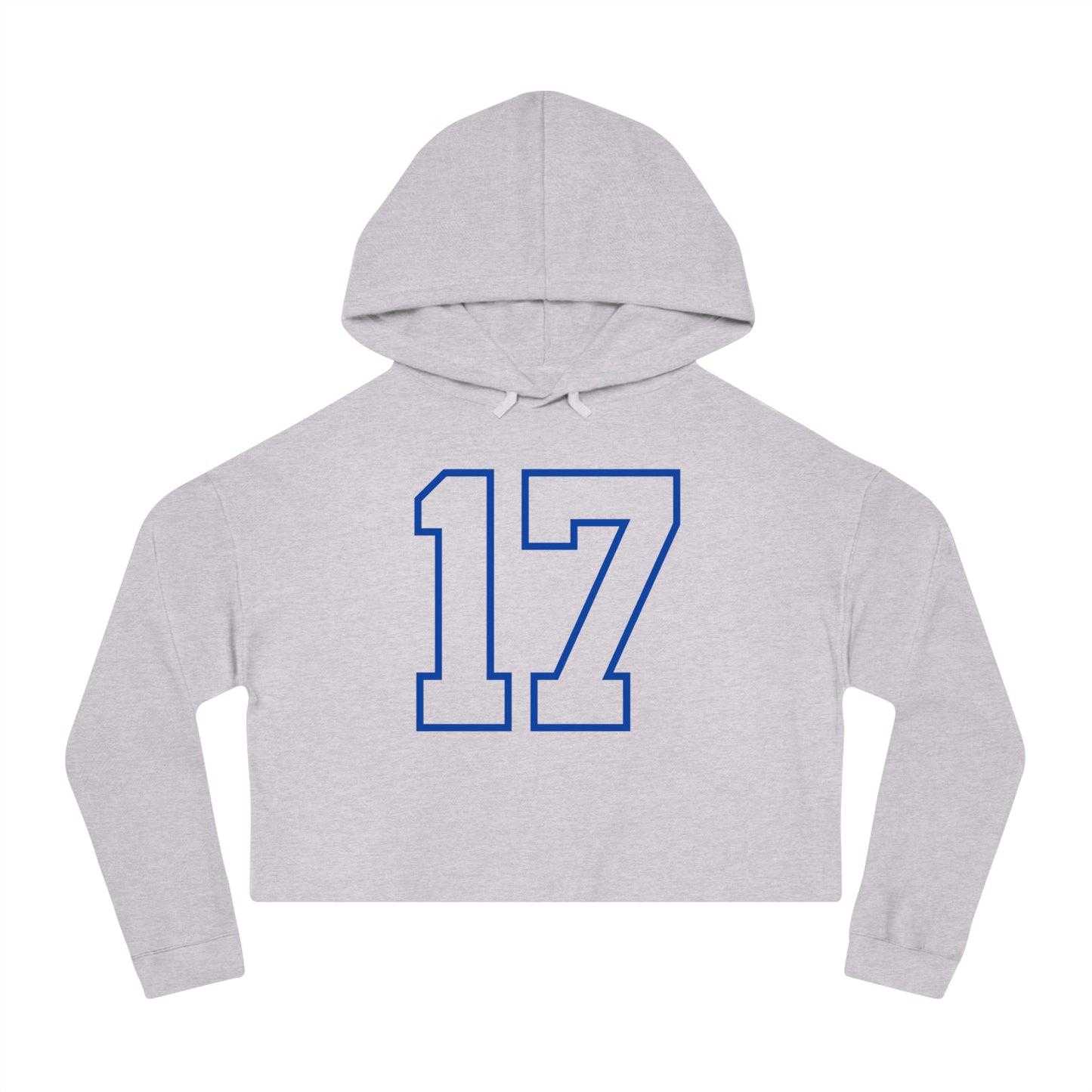 Buffalo Football 17 Cropped Hoodie