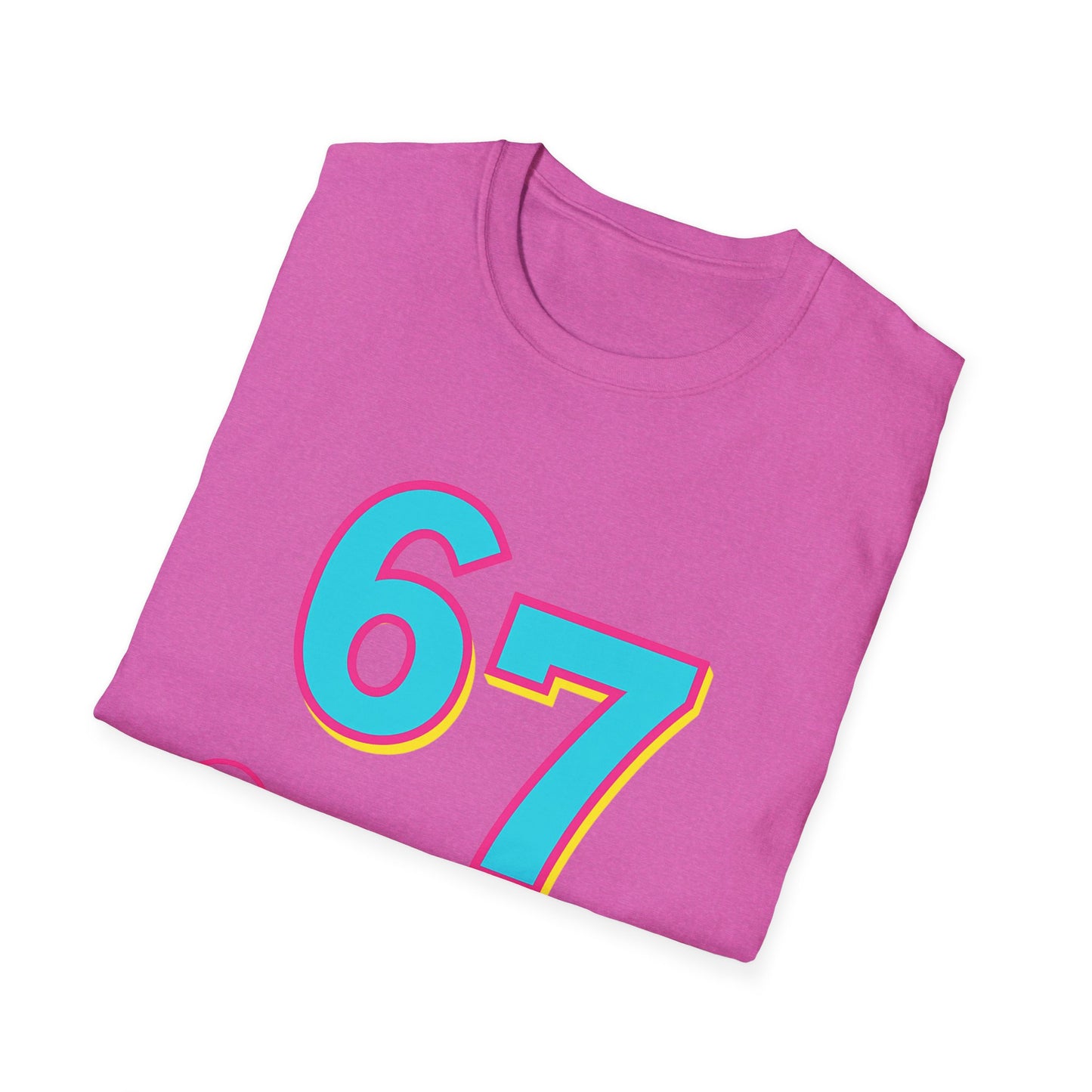 6 7 T-Shirt - Unisex Softstyle