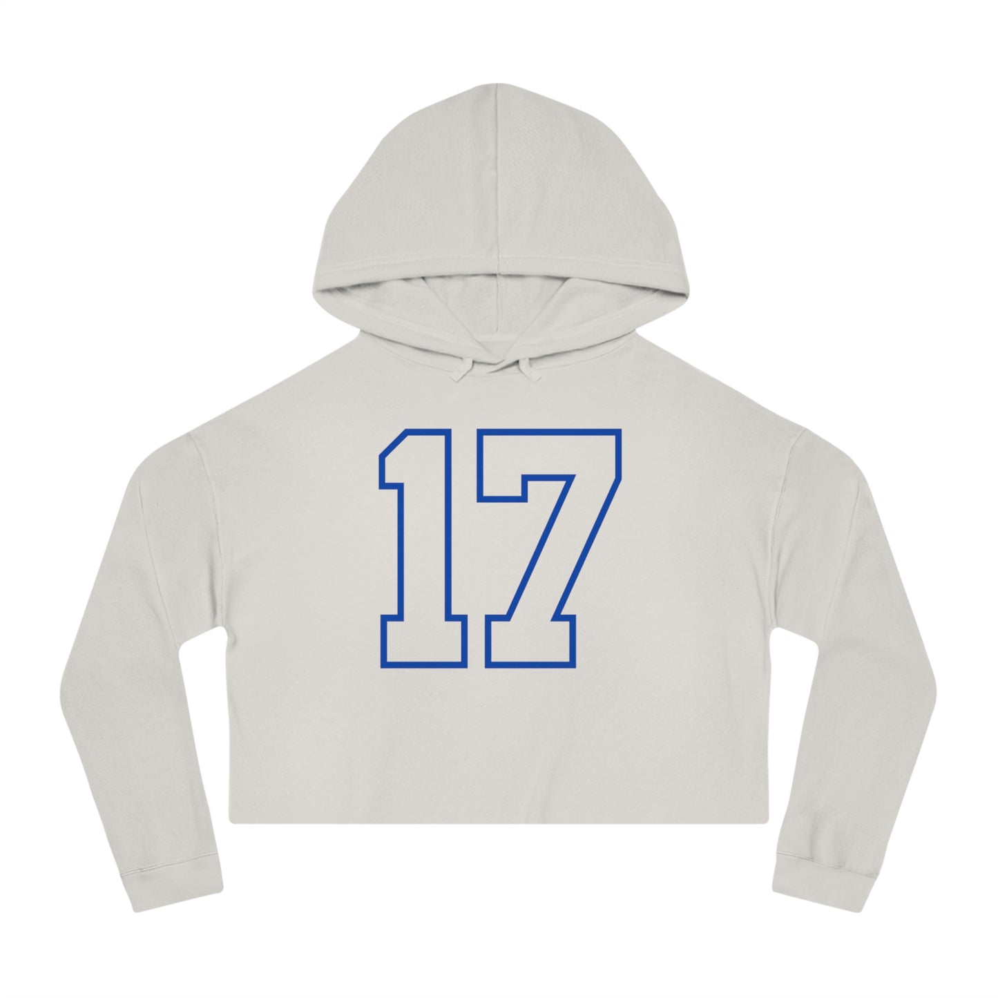 Buffalo Football 17 Cropped Hoodie