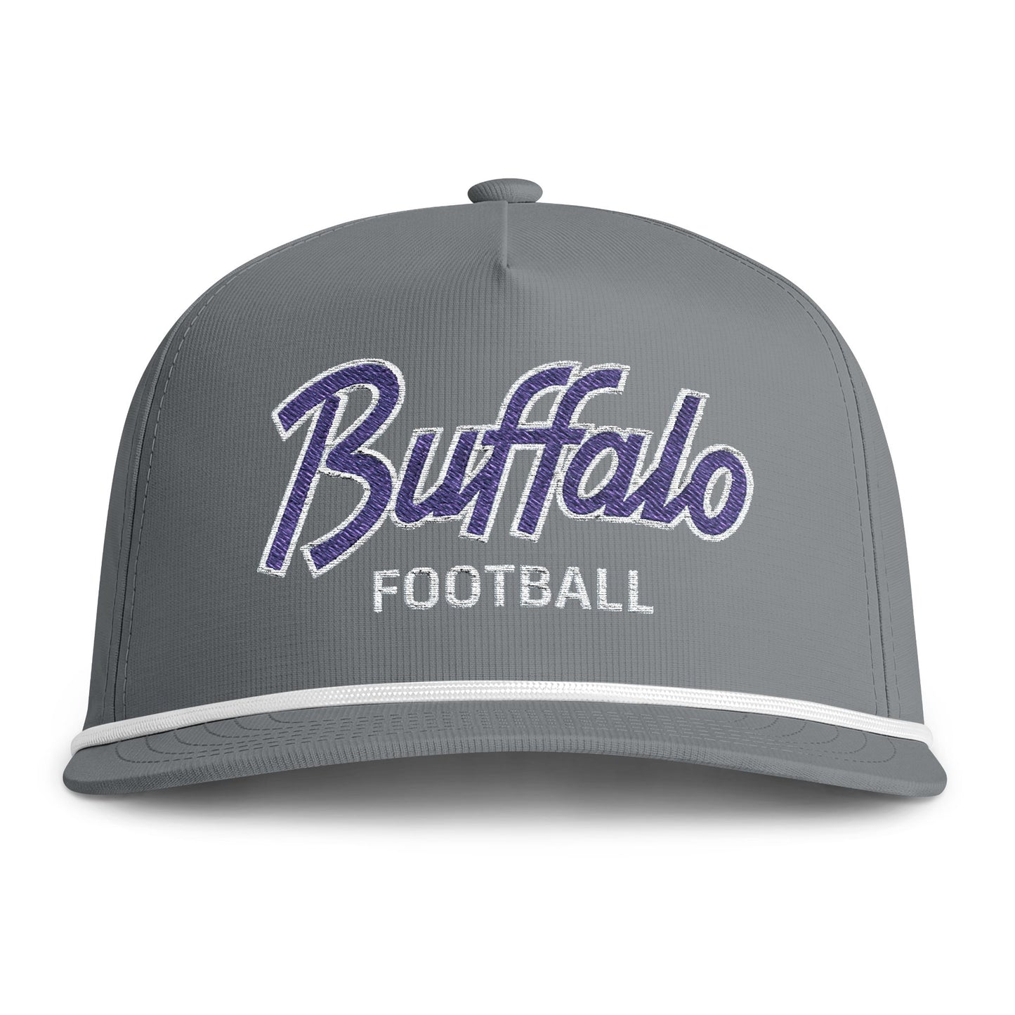 Buffalo Football Nickel City Rope Cap | Embroidered Buffalo Football Snapback Hat