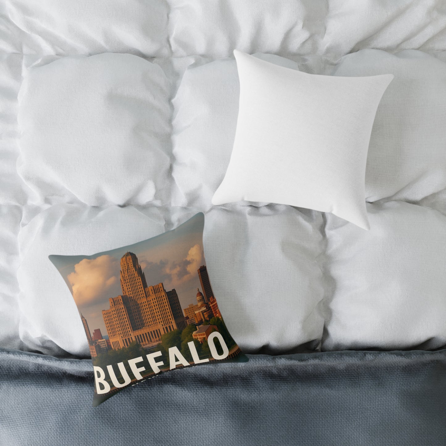 Canvas Pillow Buffalo NY Design