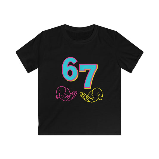 Kids Softstyle Tee Kids 6 7 TSHIRT