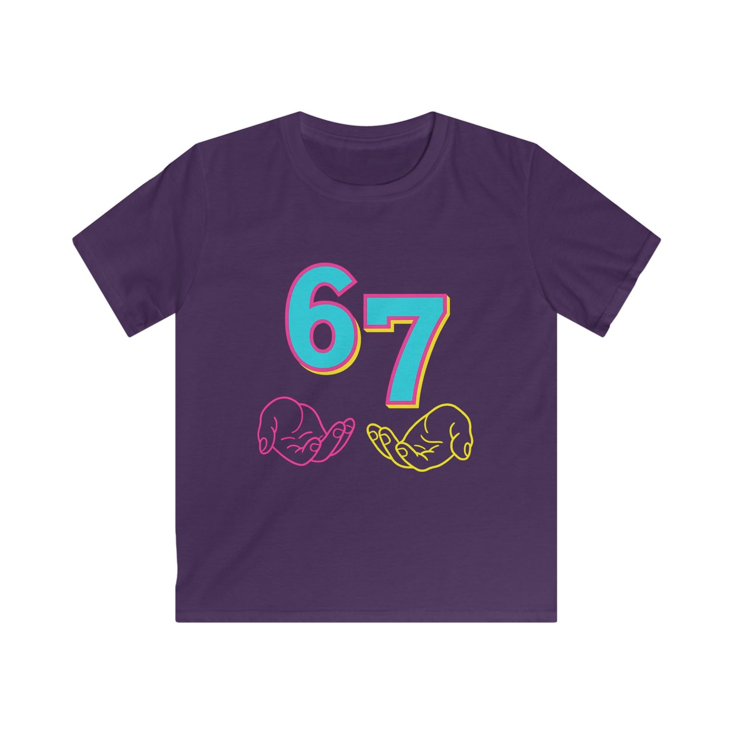 Kids Softstyle Tee Kids 6 7 TSHIRT