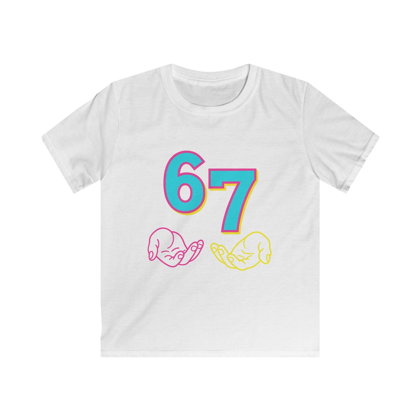Kids Softstyle Tee Kids 6 7 TSHIRT
