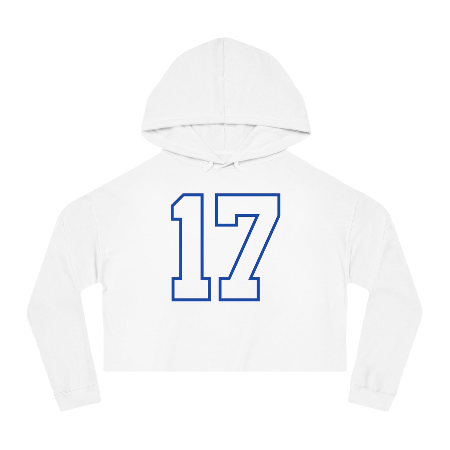 Buffalo Football 17 Cropped Hoodie