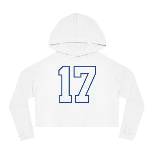 Buffalo Football 17 Cropped Hoodie