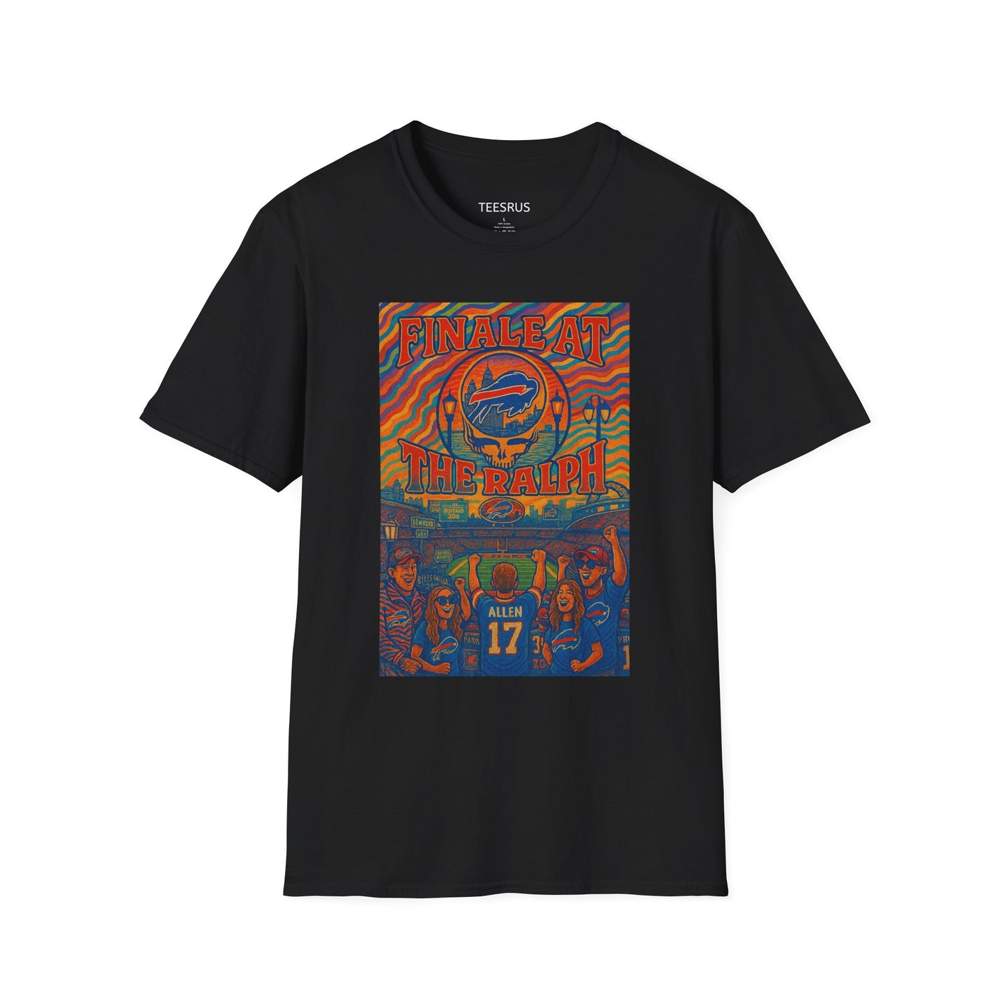 Vibrant Graphic T-Shirt - Finale at The Ralph, Casual Wear, Festival Shirt, Gift for Music Lovers, Summer Fashion