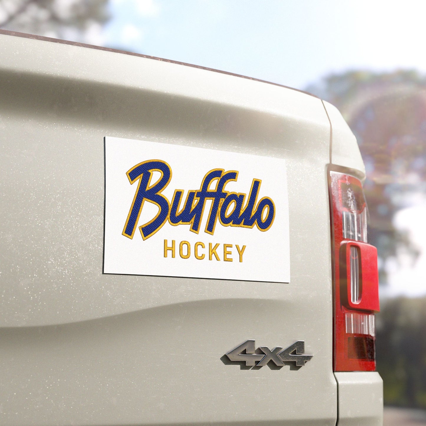 Buffalo Hockey Car Magnet | Magnetic Decal