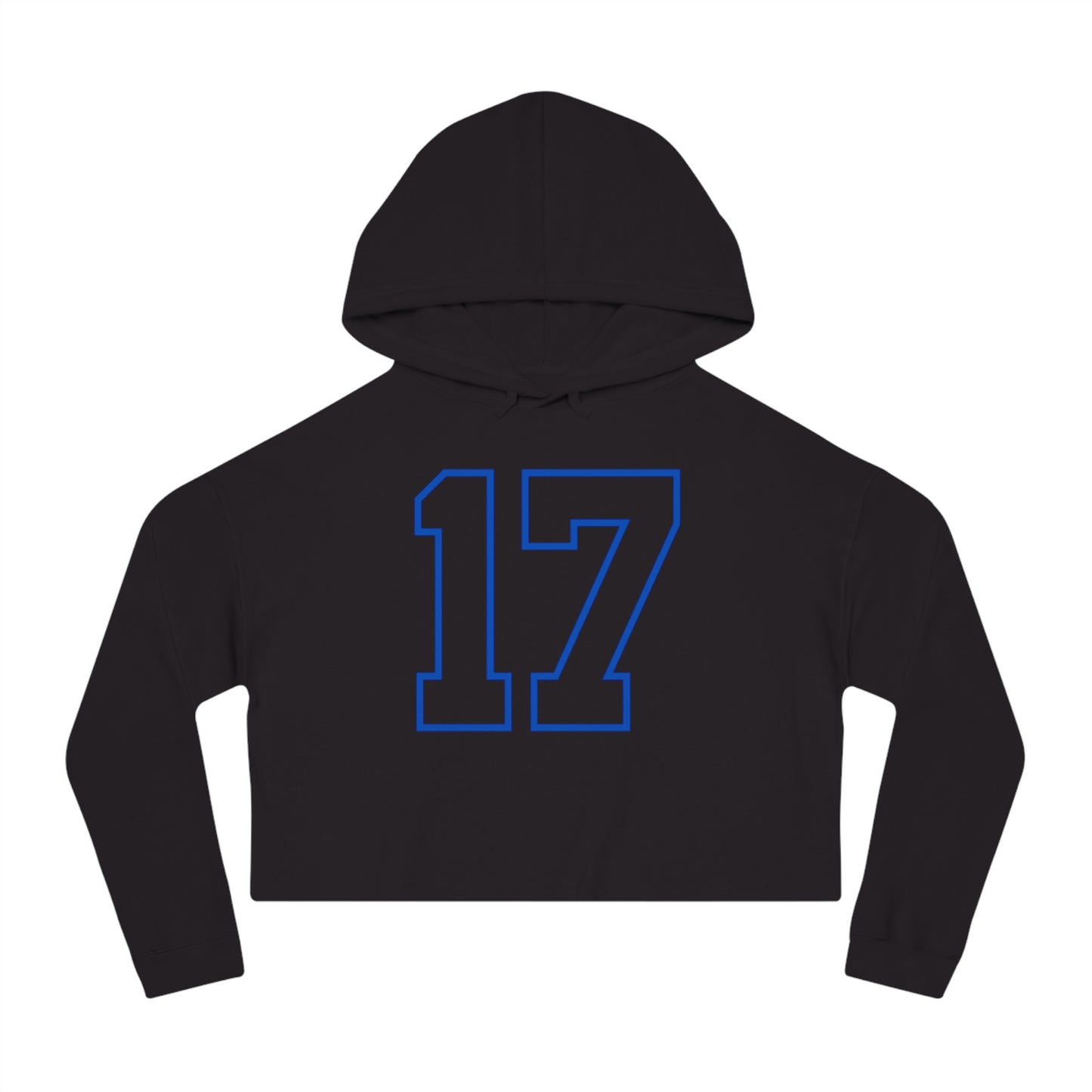 Buffalo Football 17 Cropped Hoodie