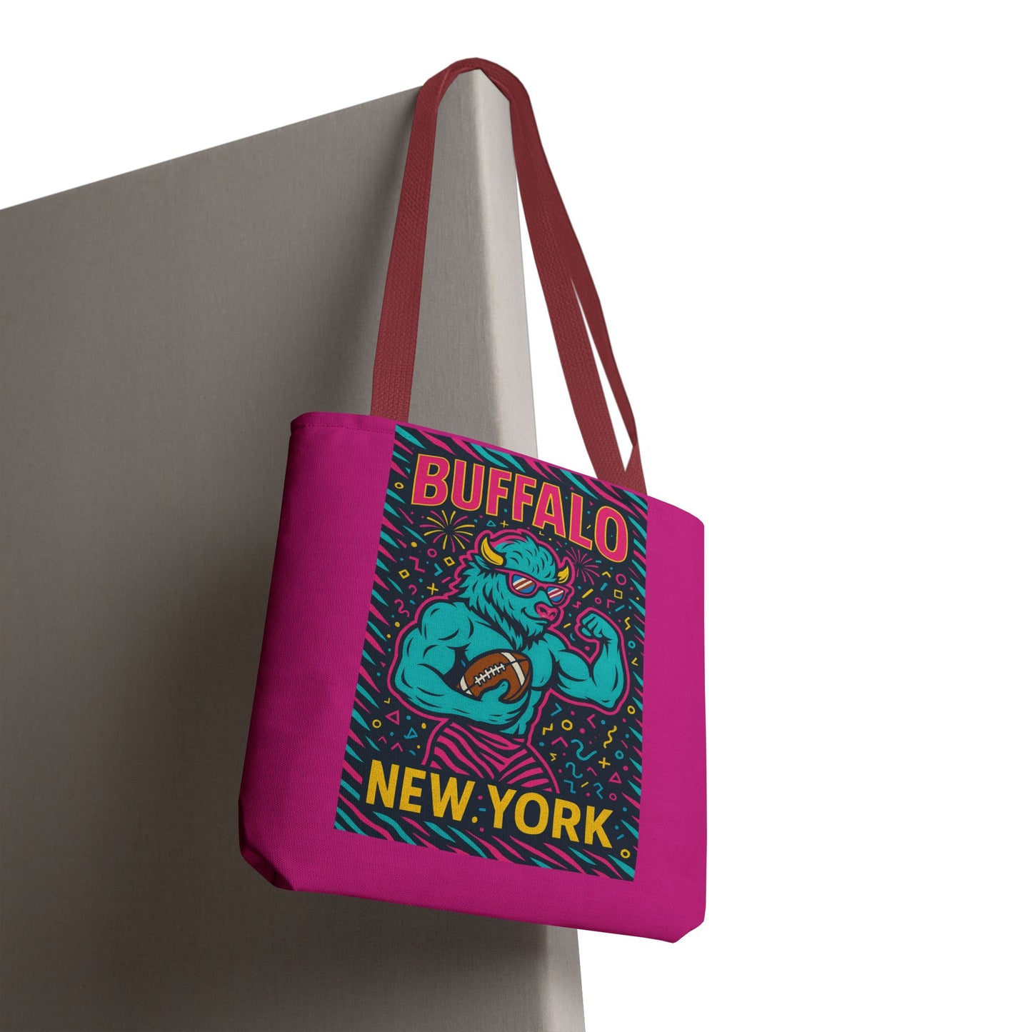 Eclectic Buffalo NY Tote Bag