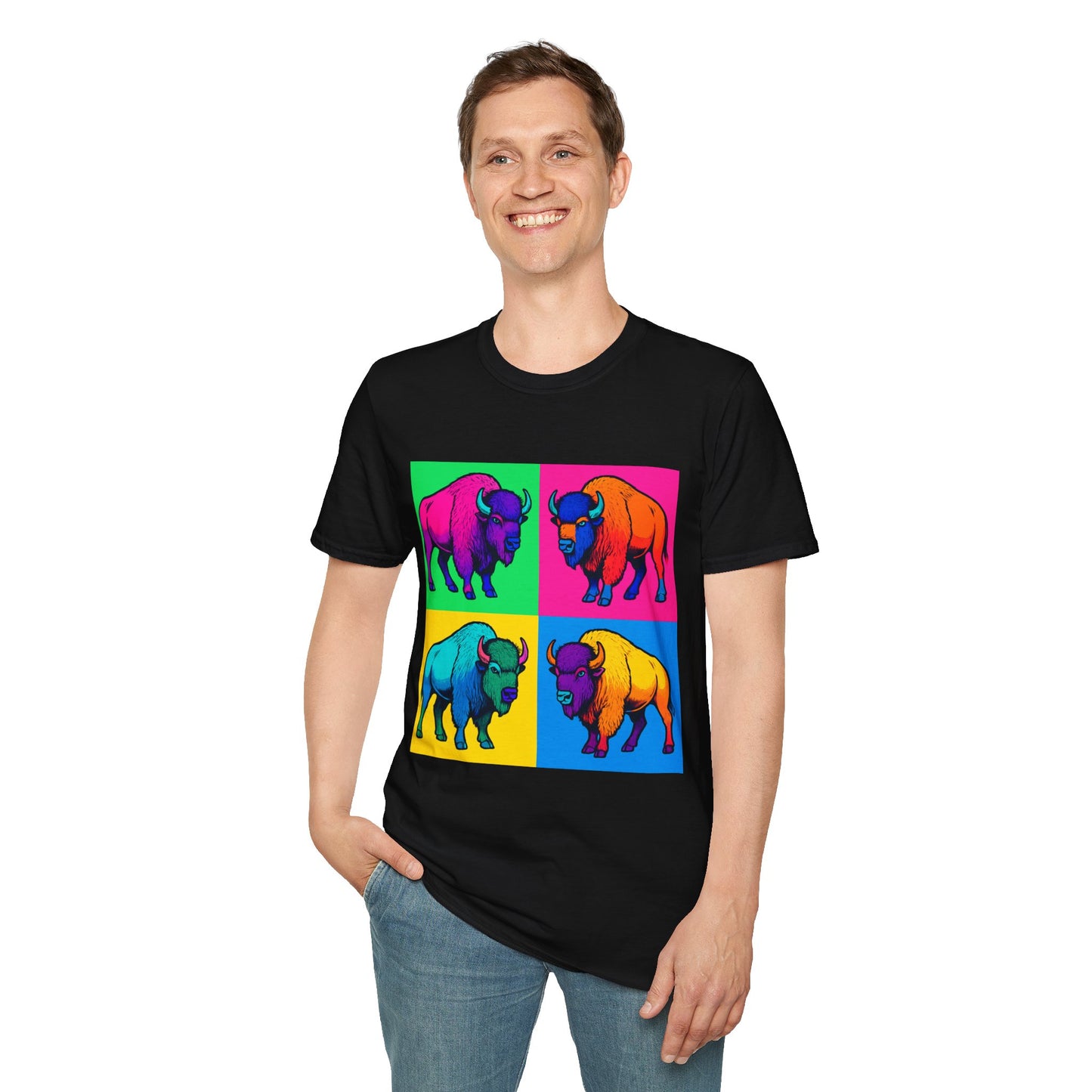 Neon Buffalo T-Shirt