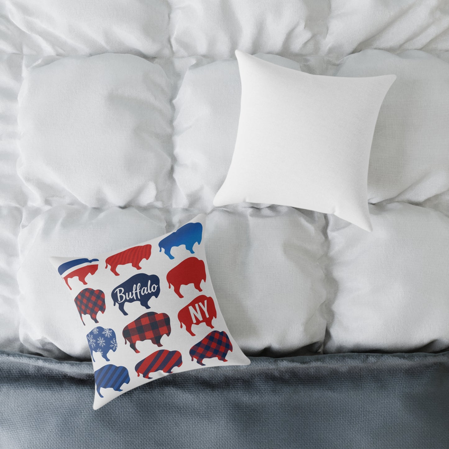 Canvas Pillow, BUFFALOS Design