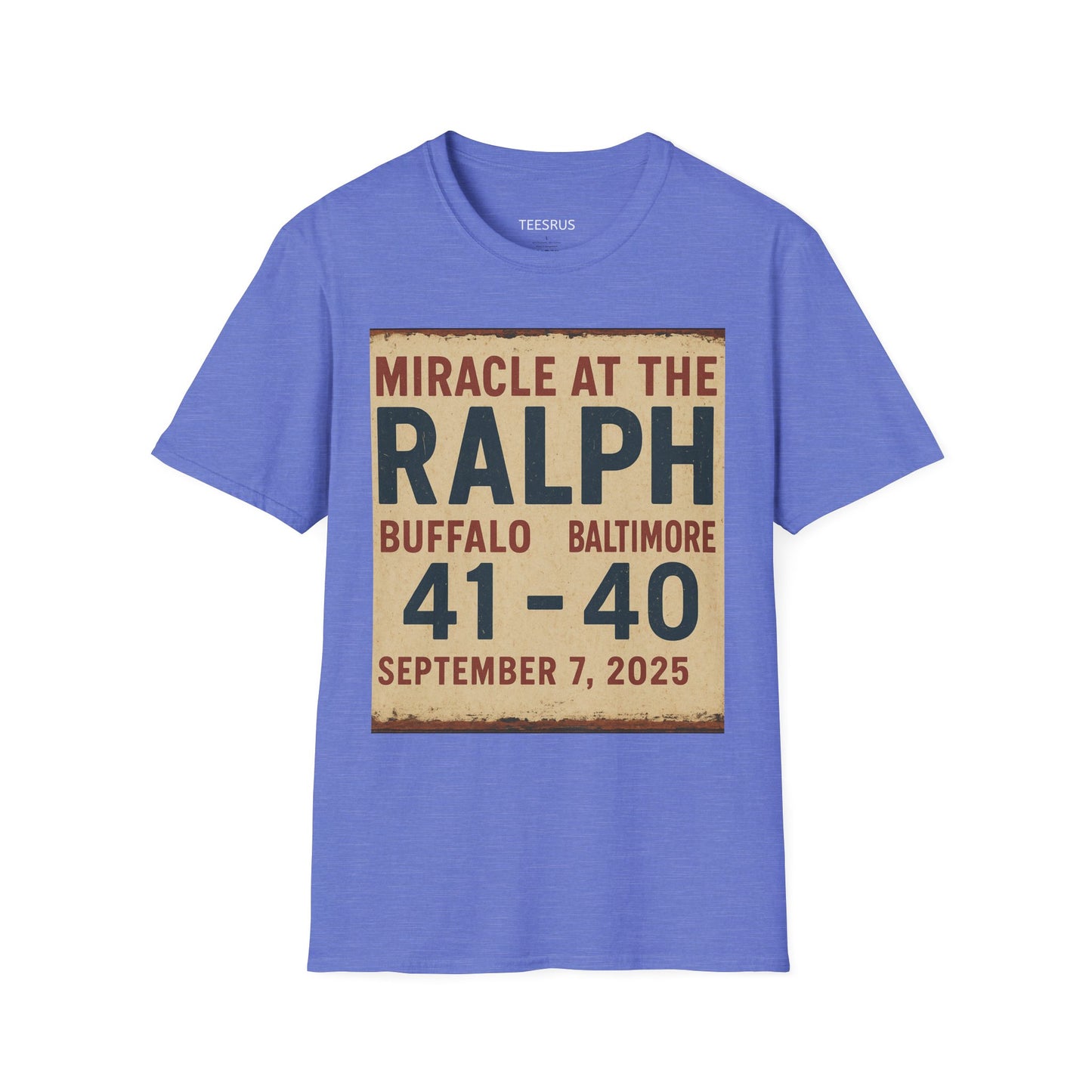 Football T-Shirt - Miracle at the Ralph Buffalo Football Shirt