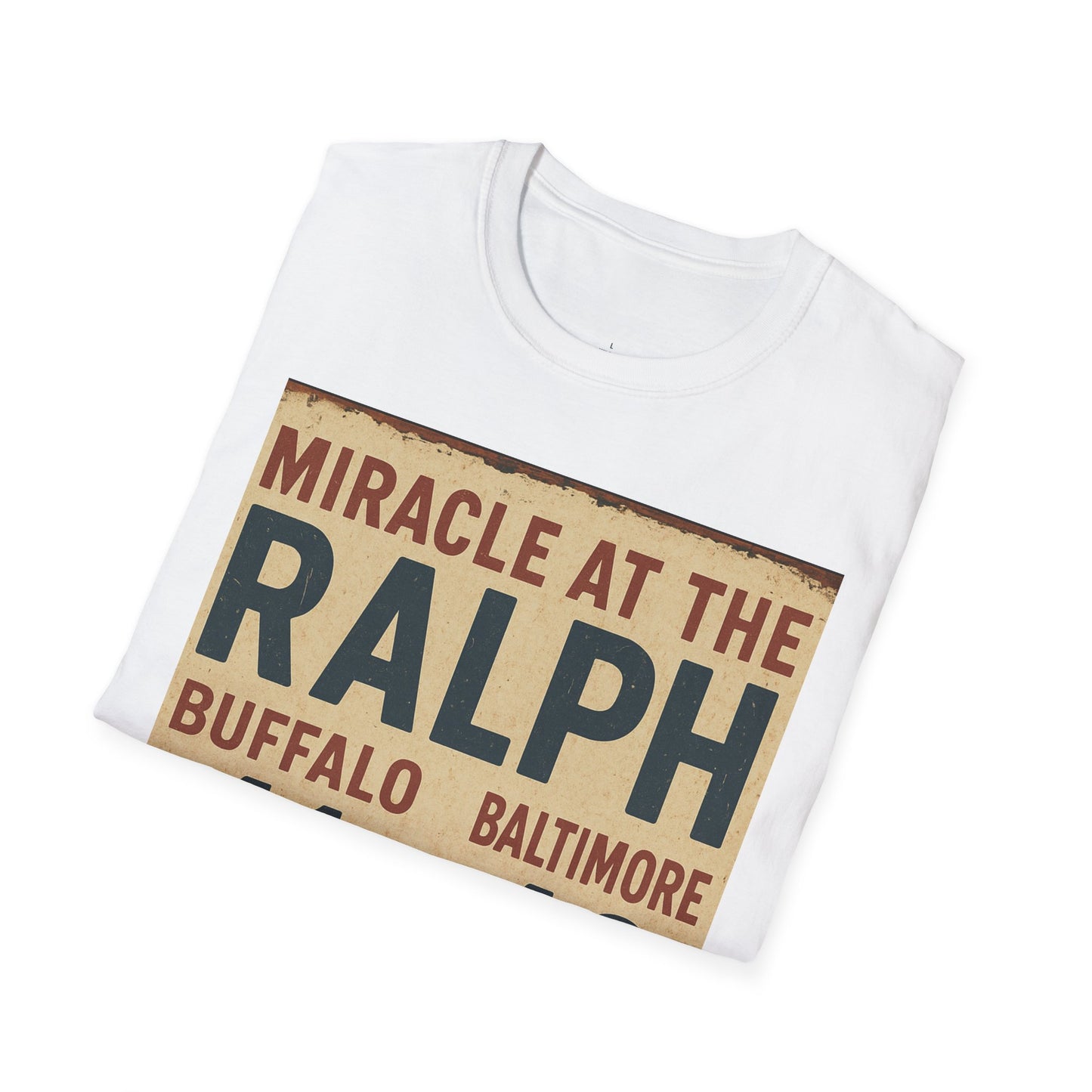 Football T-Shirt - Miracle at the Ralph Buffalo Football Shirt