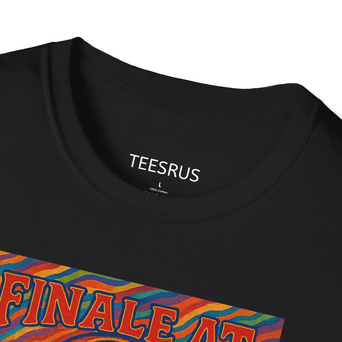Vibrant Graphic T-Shirt - Finale at The Ralph, Casual Wear, Festival Shirt, Gift for Music Lovers, Summer Fashion