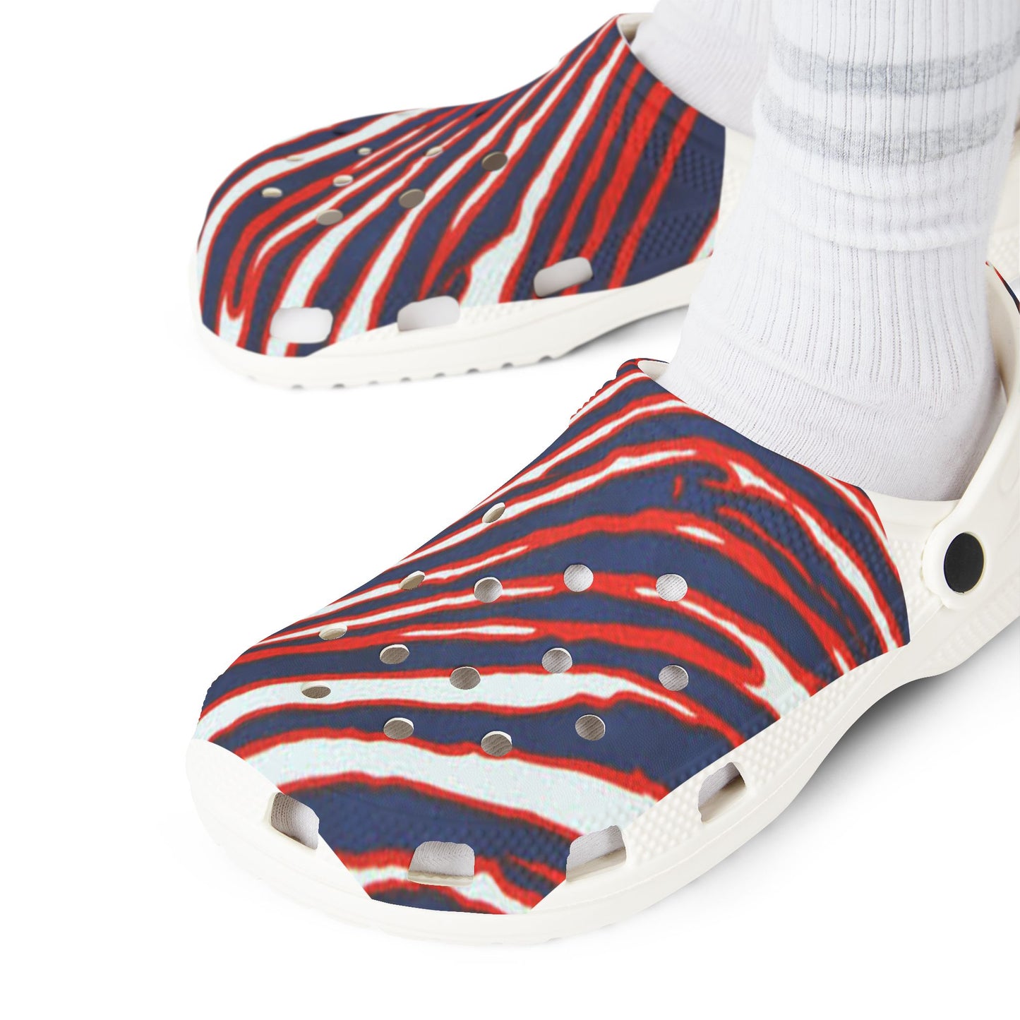 Summer Shoes - Buffalo Zubaz Design