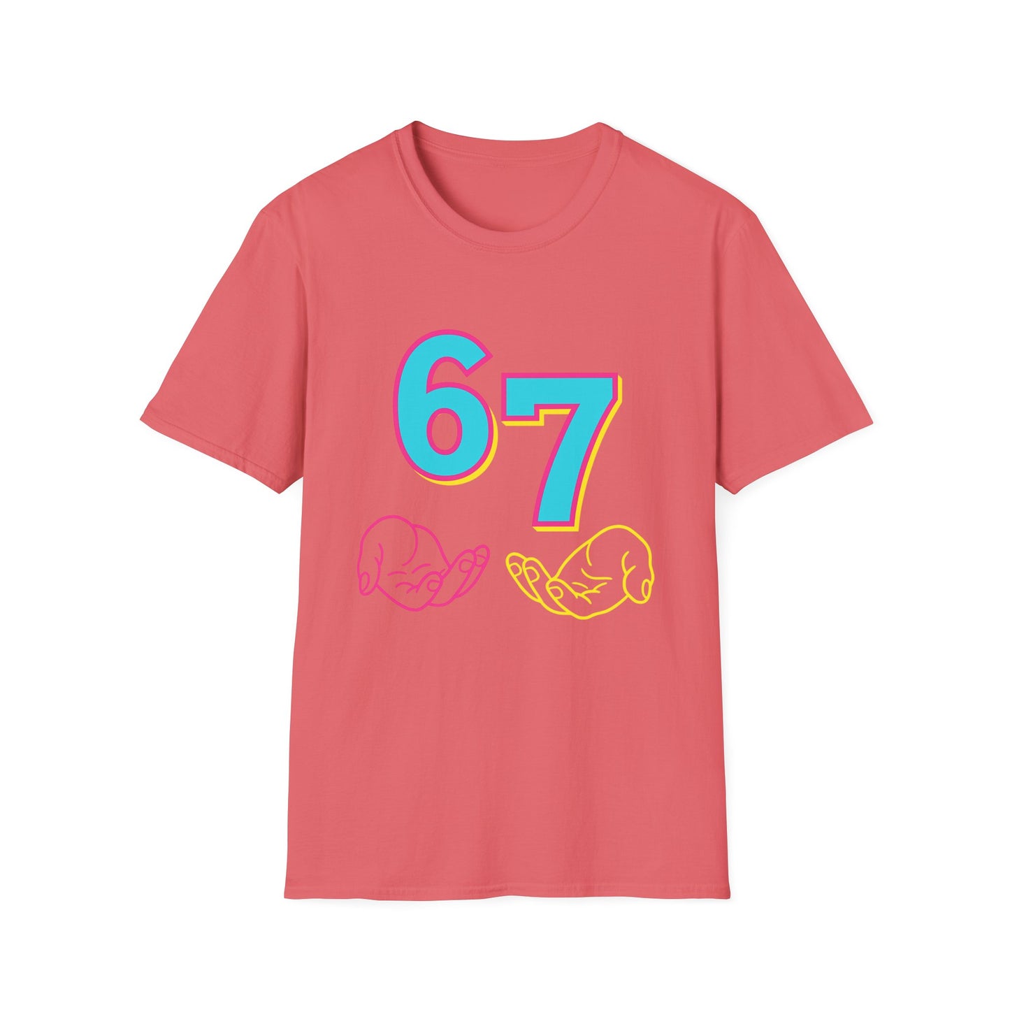 6 7 T-Shirt - Unisex Softstyle