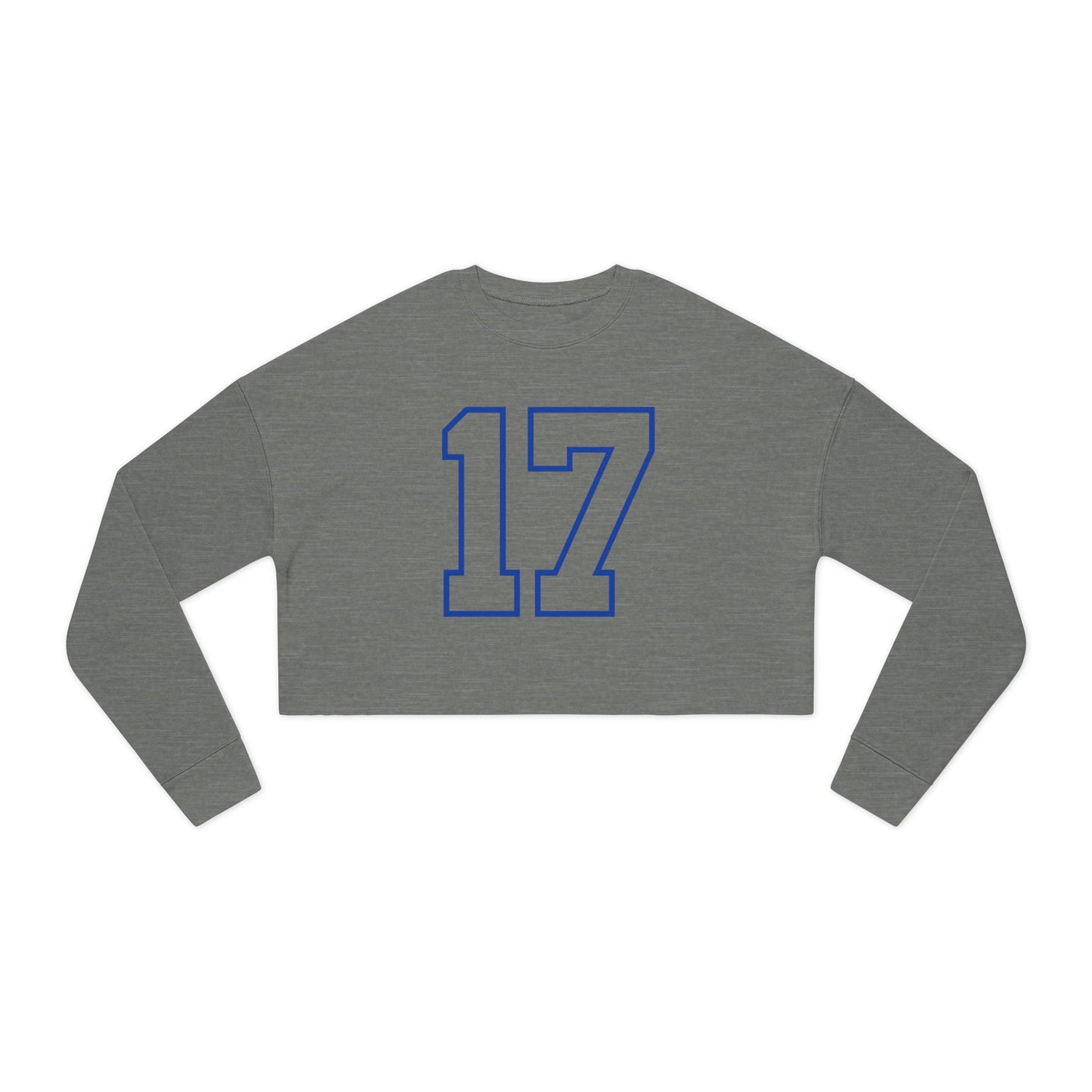 Buffalo Football Number 17 Cropped Sweatshirt