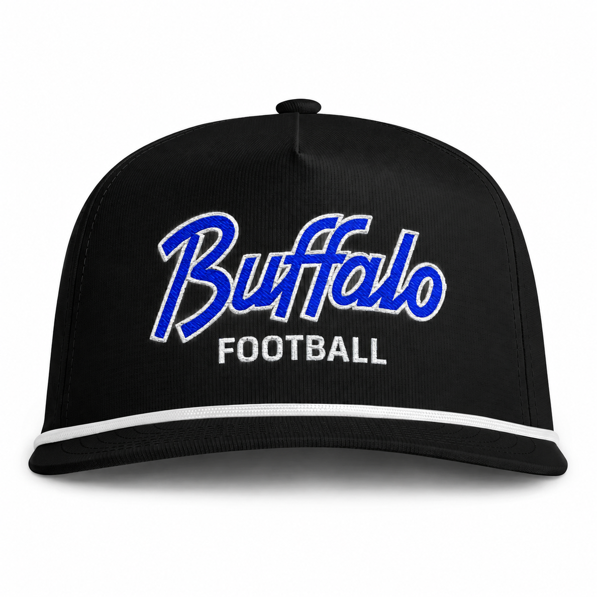 Buffalo Football Nickel City Rope Cap | Embroidered Buffalo Football Snapback Hat