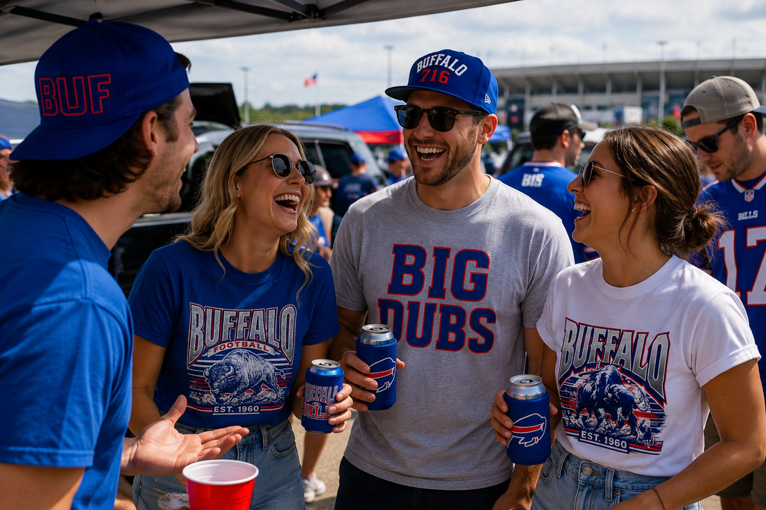 Buffalo Football Apparel: Original Game Day Clothing for Fans Who Bleed Red, White & Blue