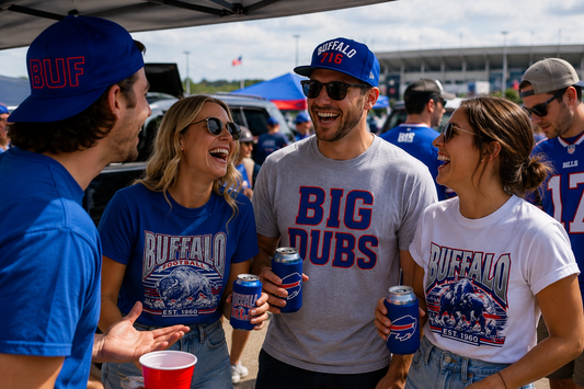 Buffalo Football Apparel: Original Game Day Clothing for Fans Who Bleed Red, White & Blue