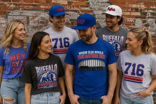 Buffalo Sports Apparel for Every Fan: Football Shirts, Hockey Shirts, Hats and 716 Gear