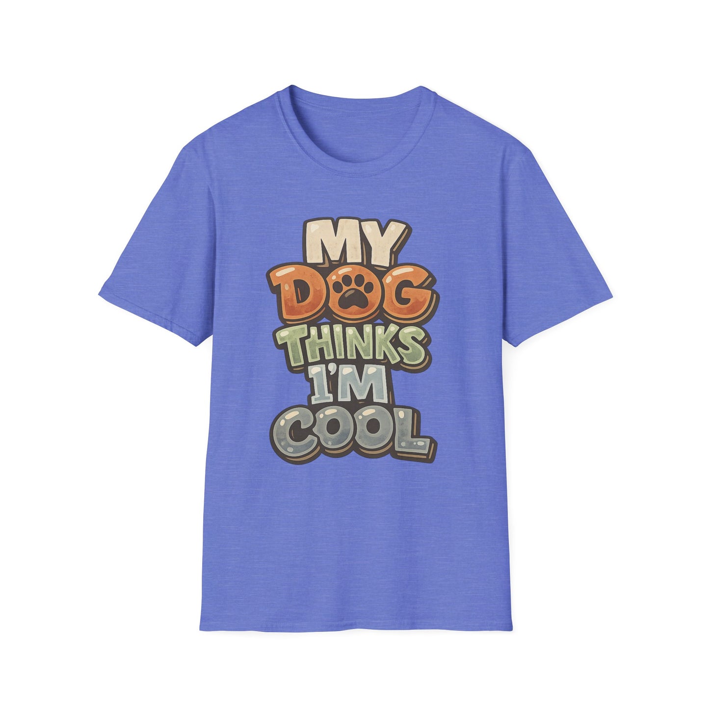 My Dog Thinks I’m Cool Shirt – Retro Dog Lover Graphic Tee | TeesRus716