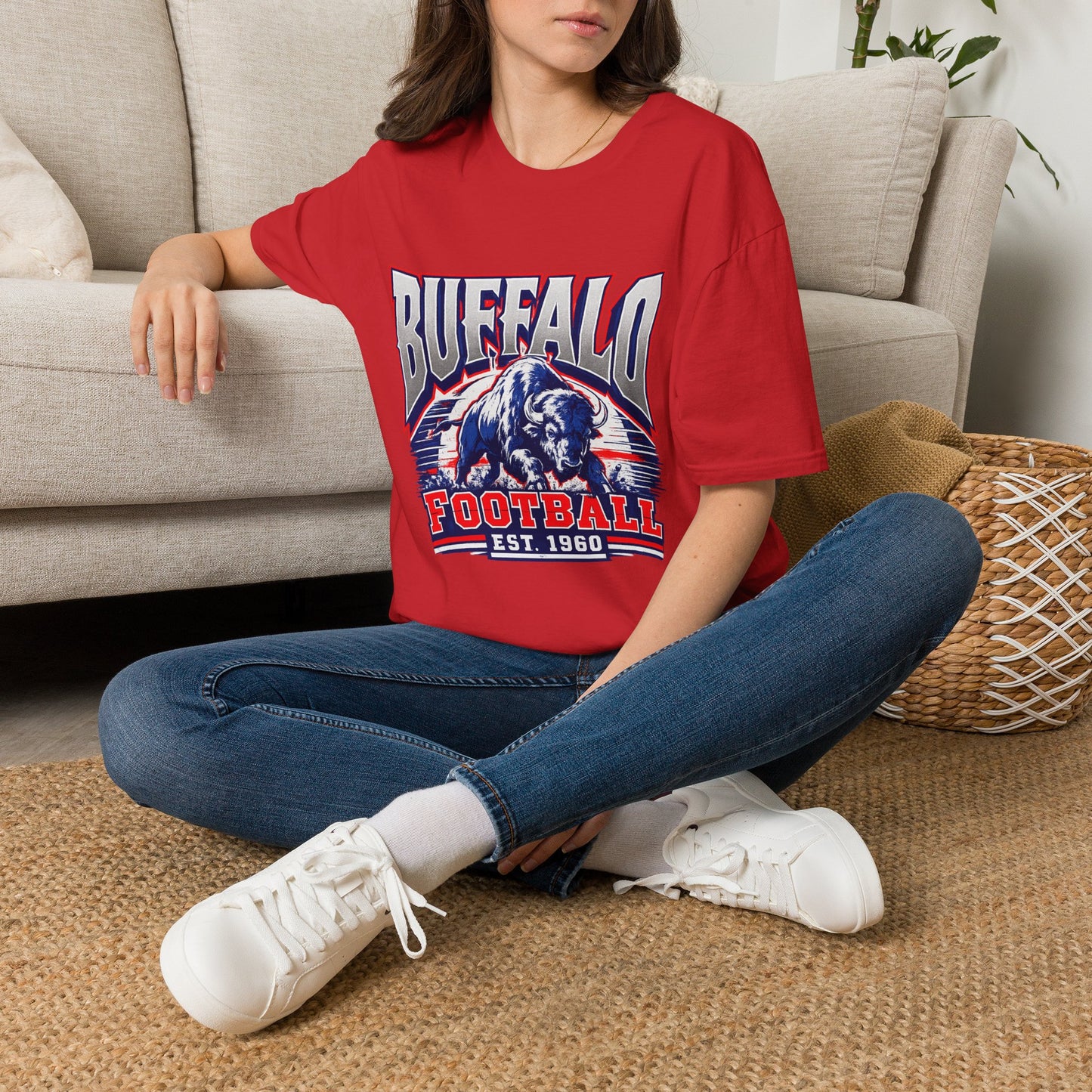 Vintage Buffalo Football Shirt – Retro Buffalo Football T-Shirt | Buffalo Game Day Apparel