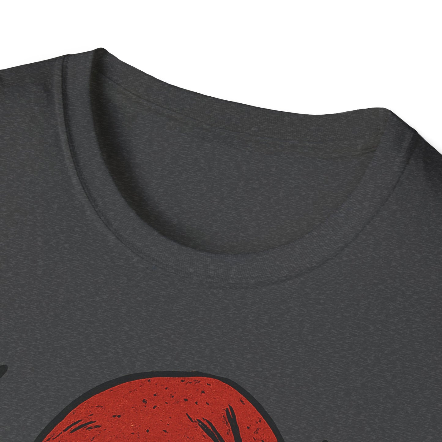 Buffalo Head Christmas T-Shirt — Rustic Holiday Santa Hat Tee