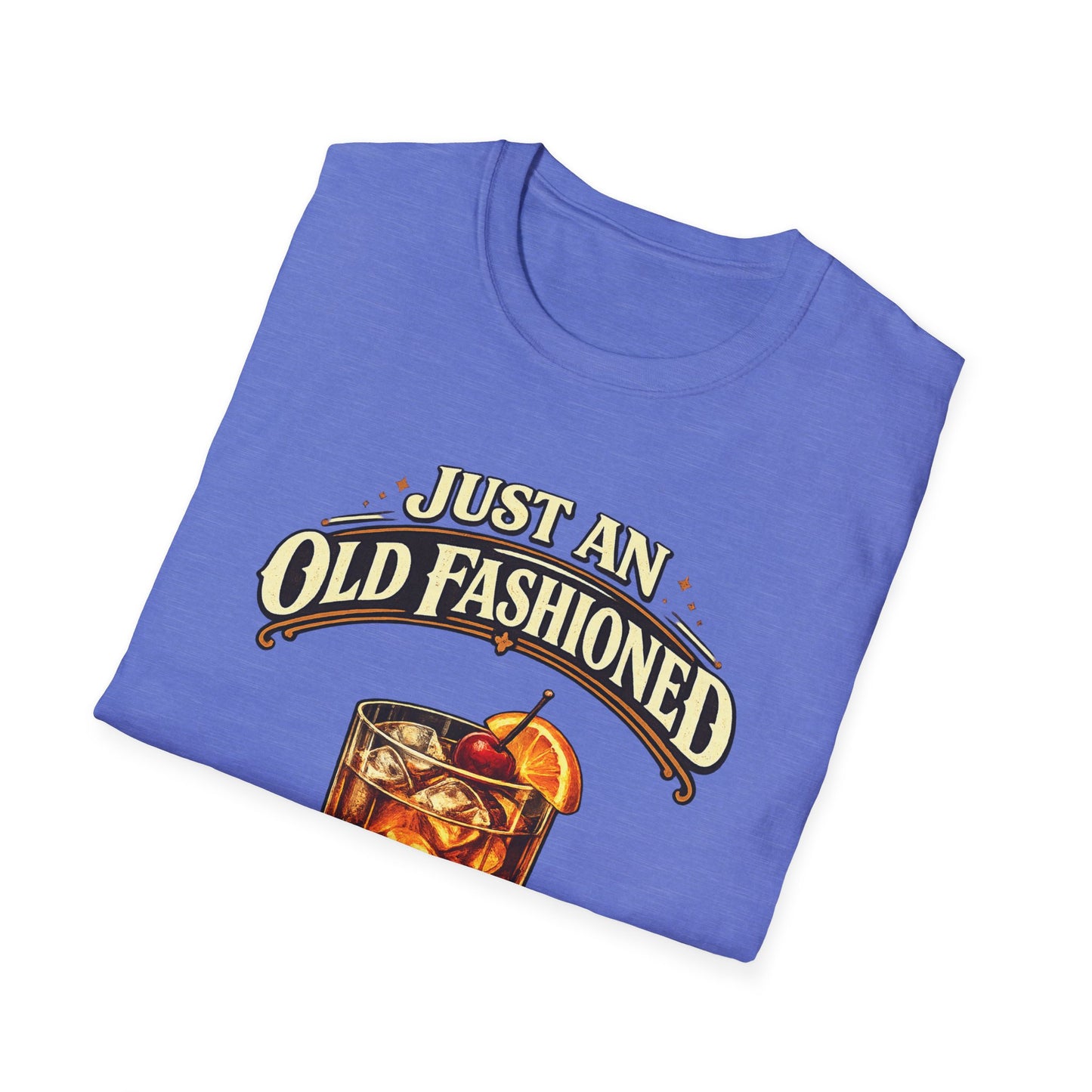 Old Fashioned Kinda Guy T-Shirt — Vintage Cocktail Whiskey Tee