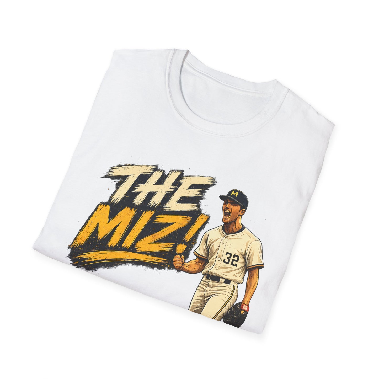 The Miz Milwaukee Baseball T-Shirt – Retro Brew City Player Graphic Tee | Teesrus716
