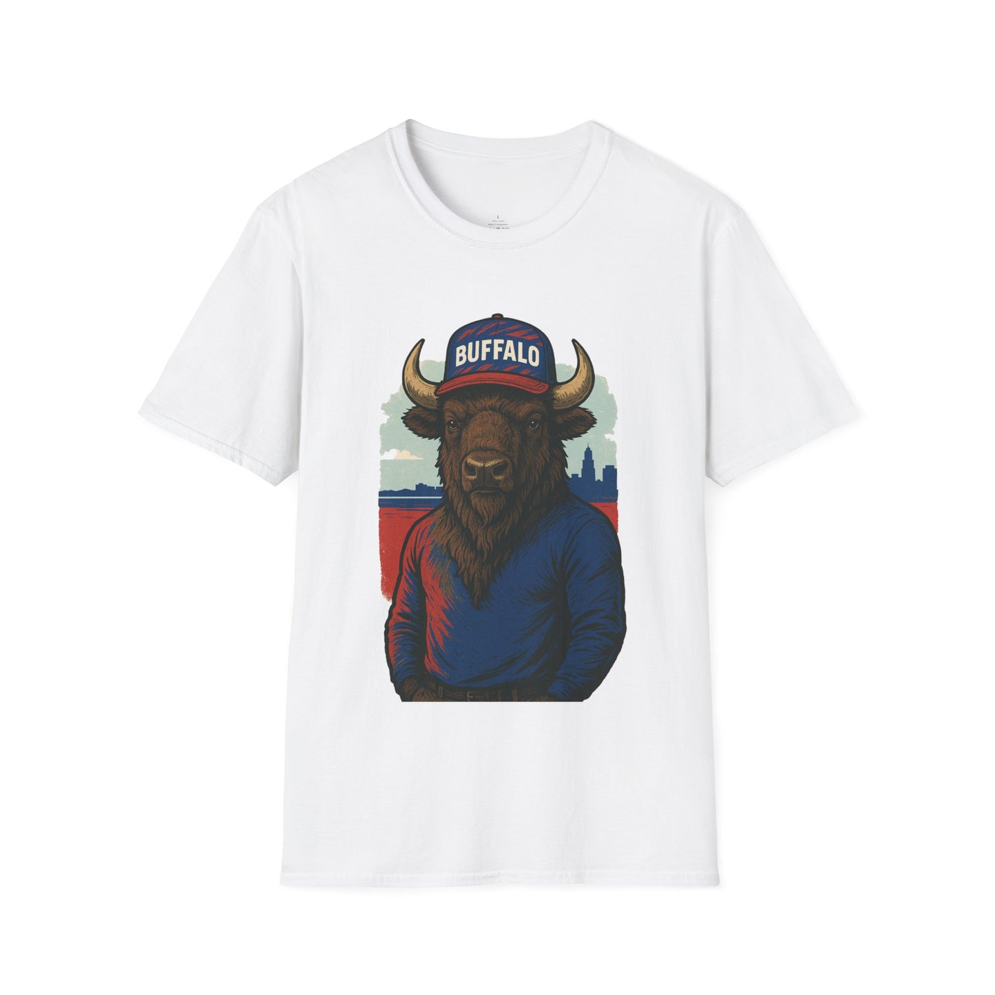 BUFFALO WEARING BUFFALO