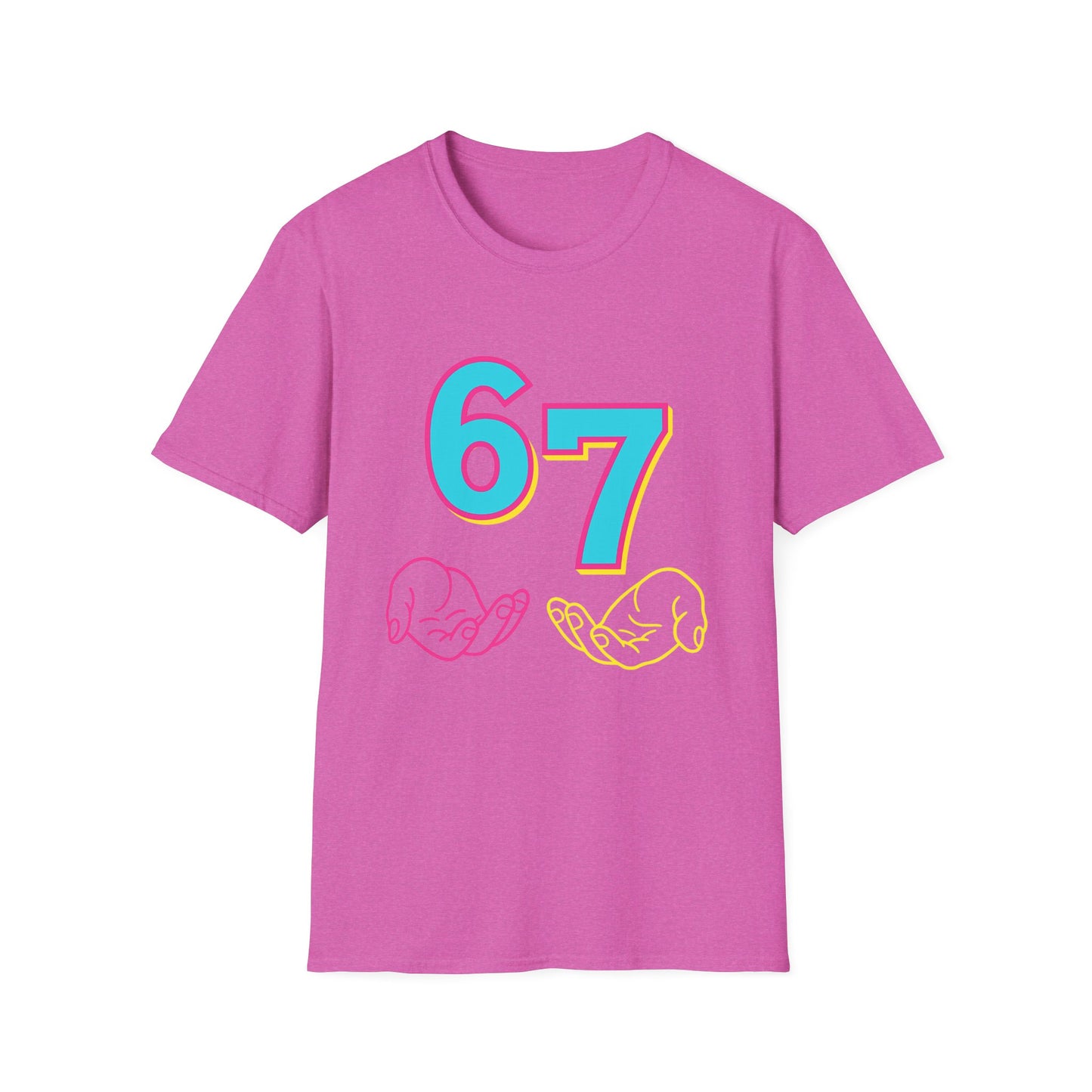 6 7 T-Shirt - Unisex Softstyle