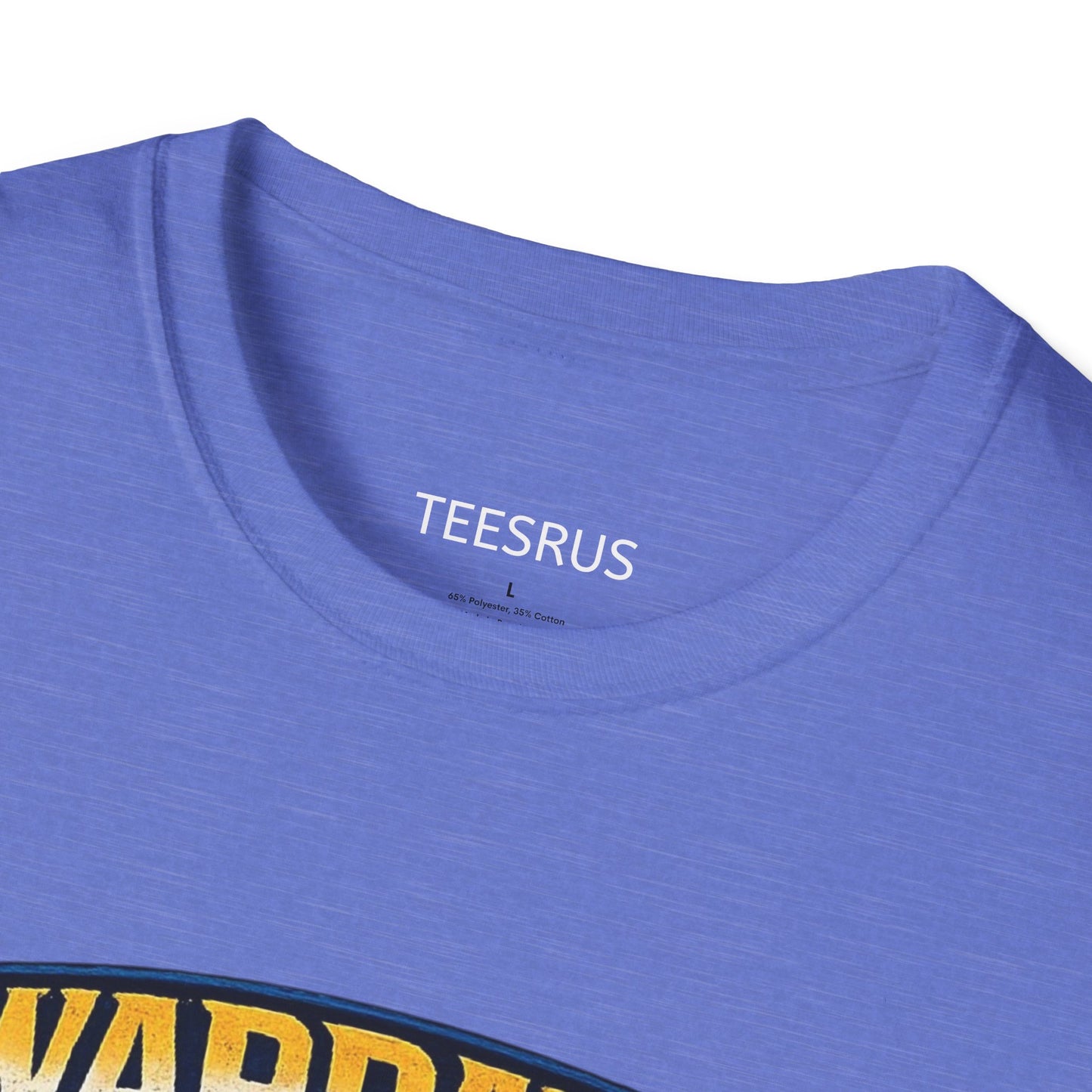 Buffalo Hockey Warpath Wear T-Shirt — Blue & Gold Team Tee