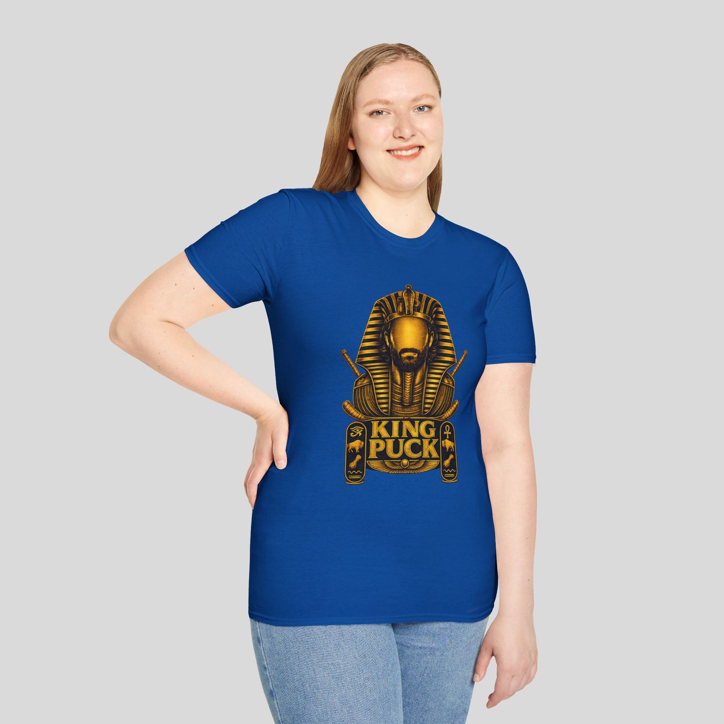 Buffalo Hockey T-Shirt – King Puck Pharaoh Graphic Tee | 716 Apparel