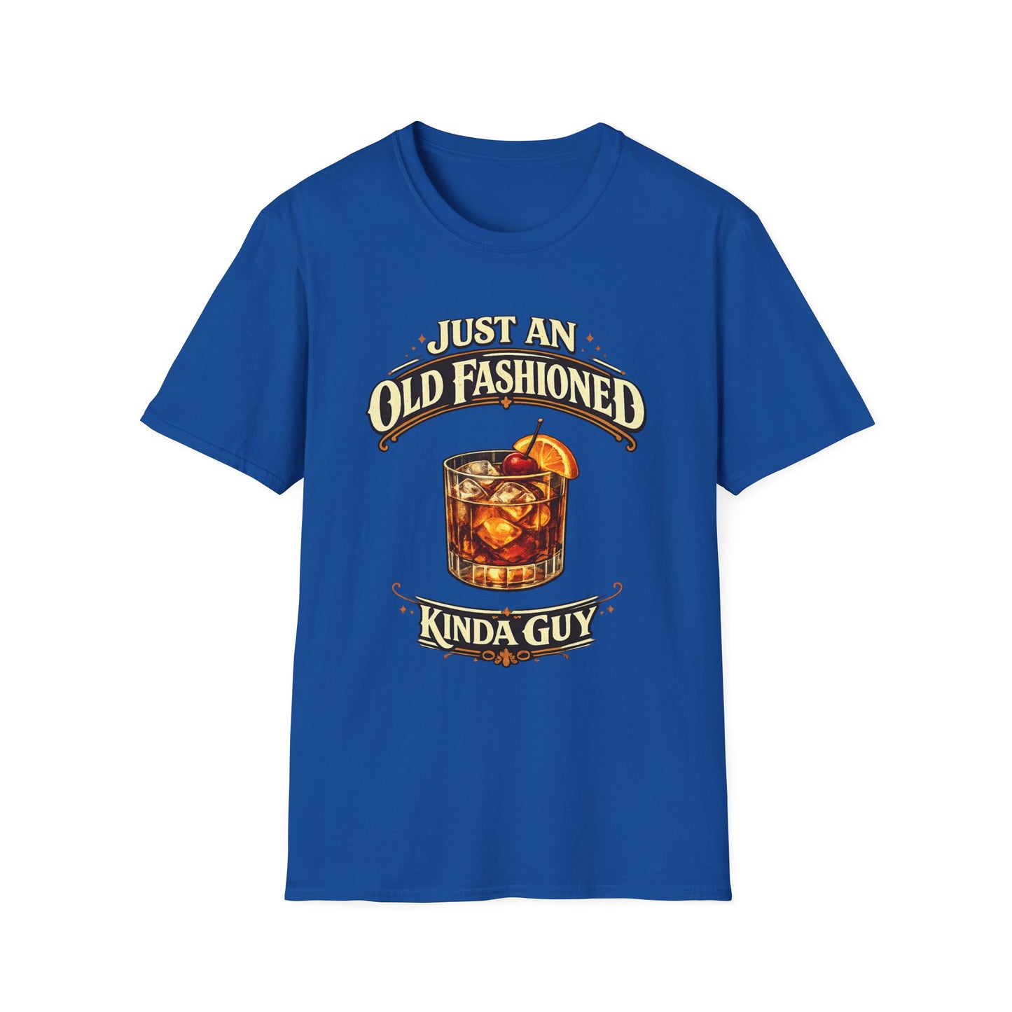 Old Fashioned Kinda Guy T-Shirt — Vintage Cocktail Whiskey Tee