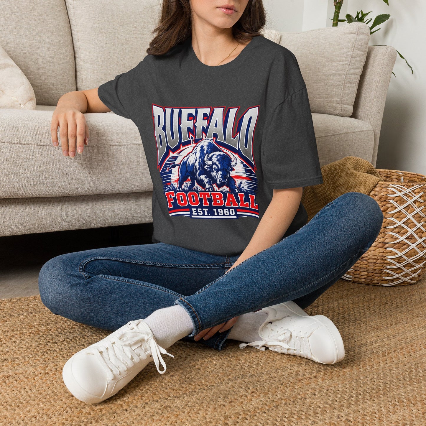 Vintage Buffalo Football Shirt – Retro Buffalo Football T-Shirt | Buffalo Game Day Apparel