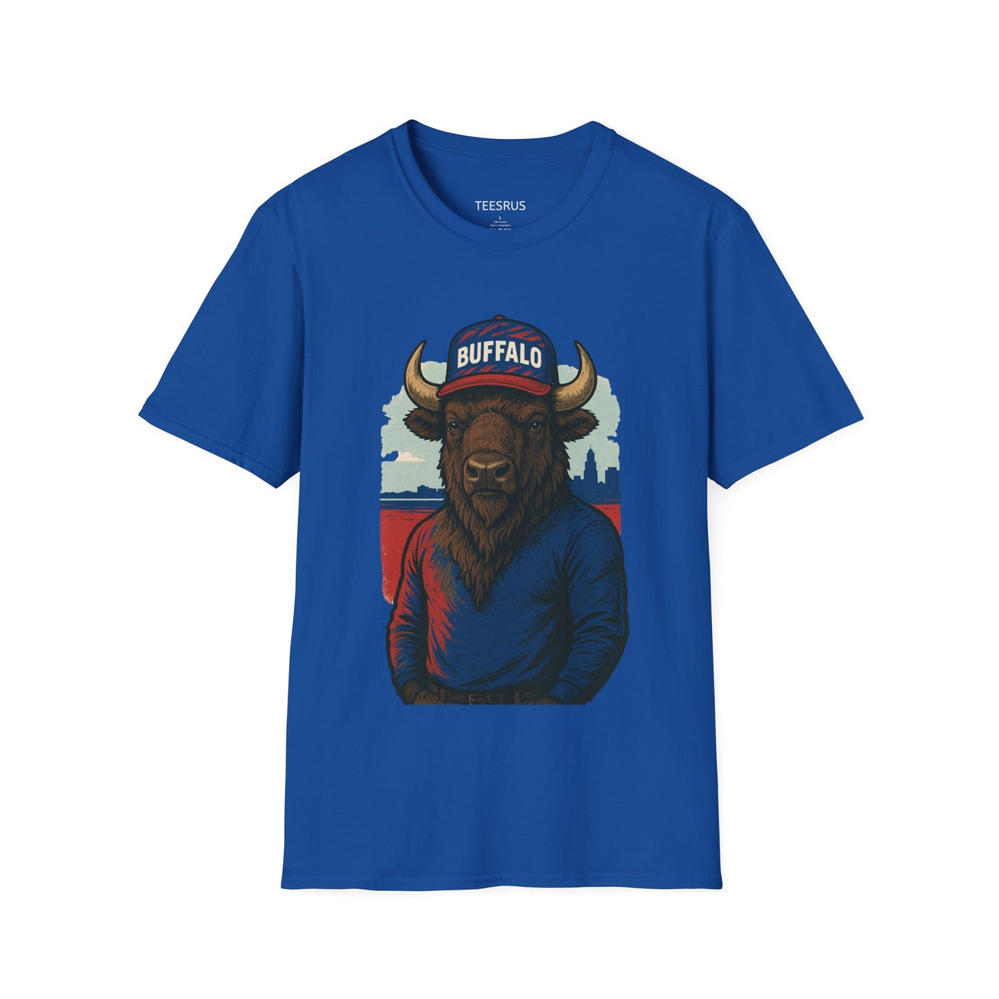 BUFFALO WEARING BUFFALO