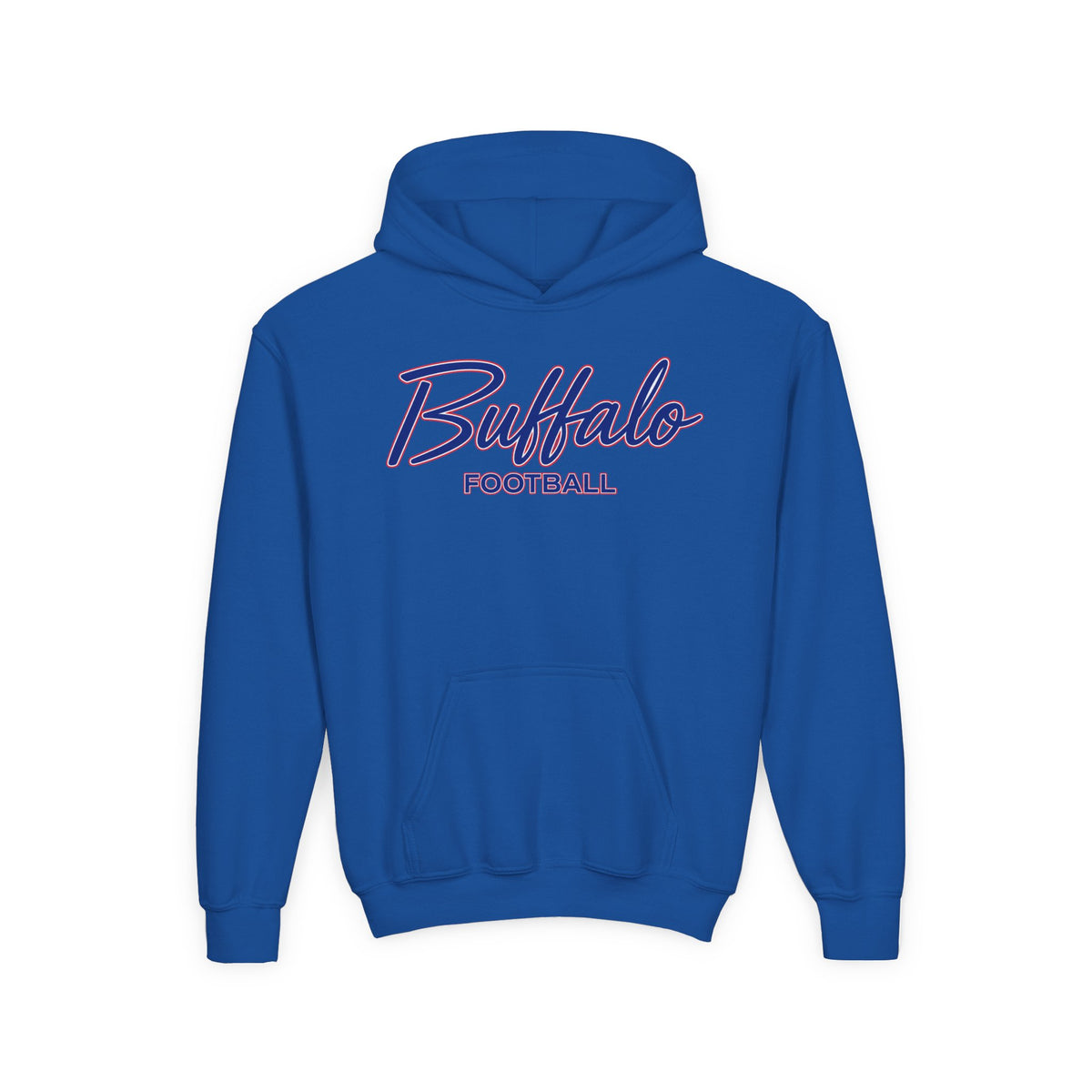 Youth Buffalo Football Hoodie – Kids 716 Football Sweatshirt