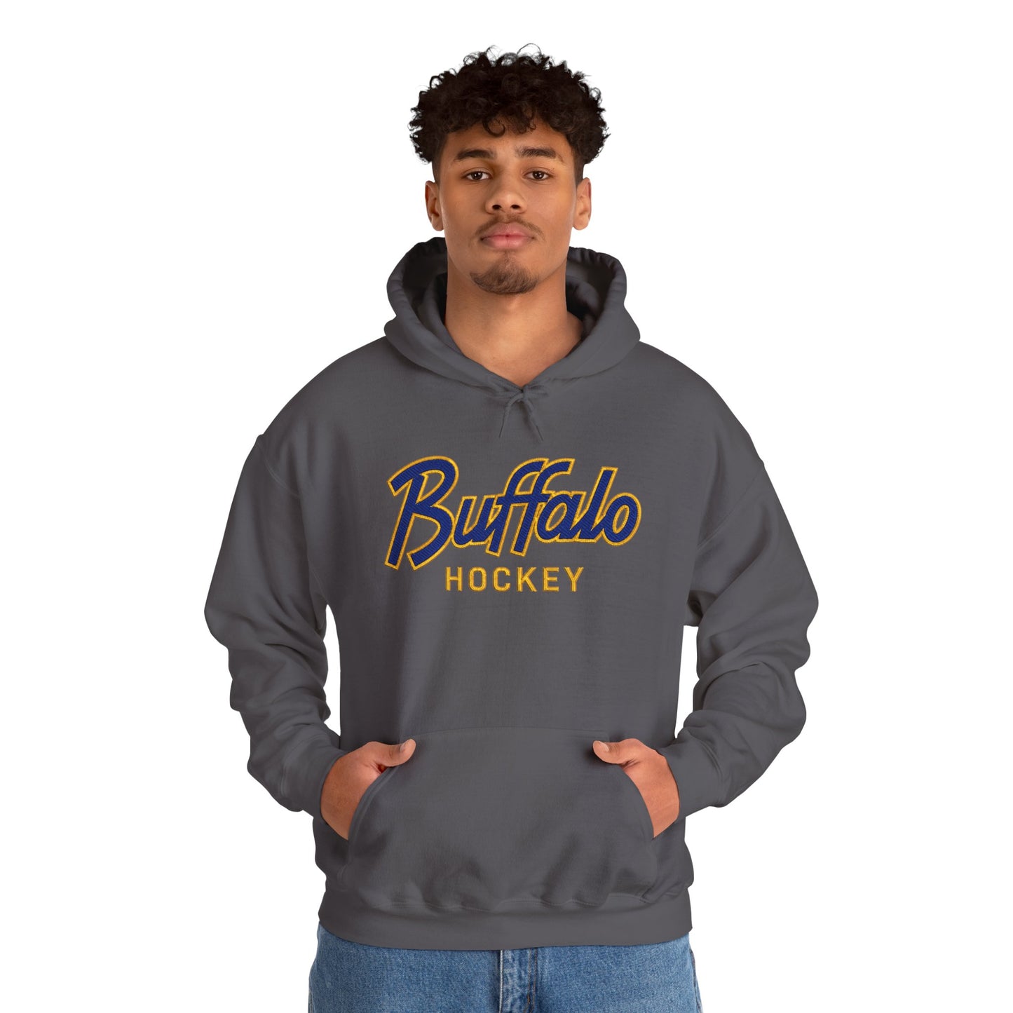 Buffalo Hockey Hoodie | Vintage Buffalo Hockey Sweatshirt | Buffalo Hockey Apparel | Buffalo NY Hoodie