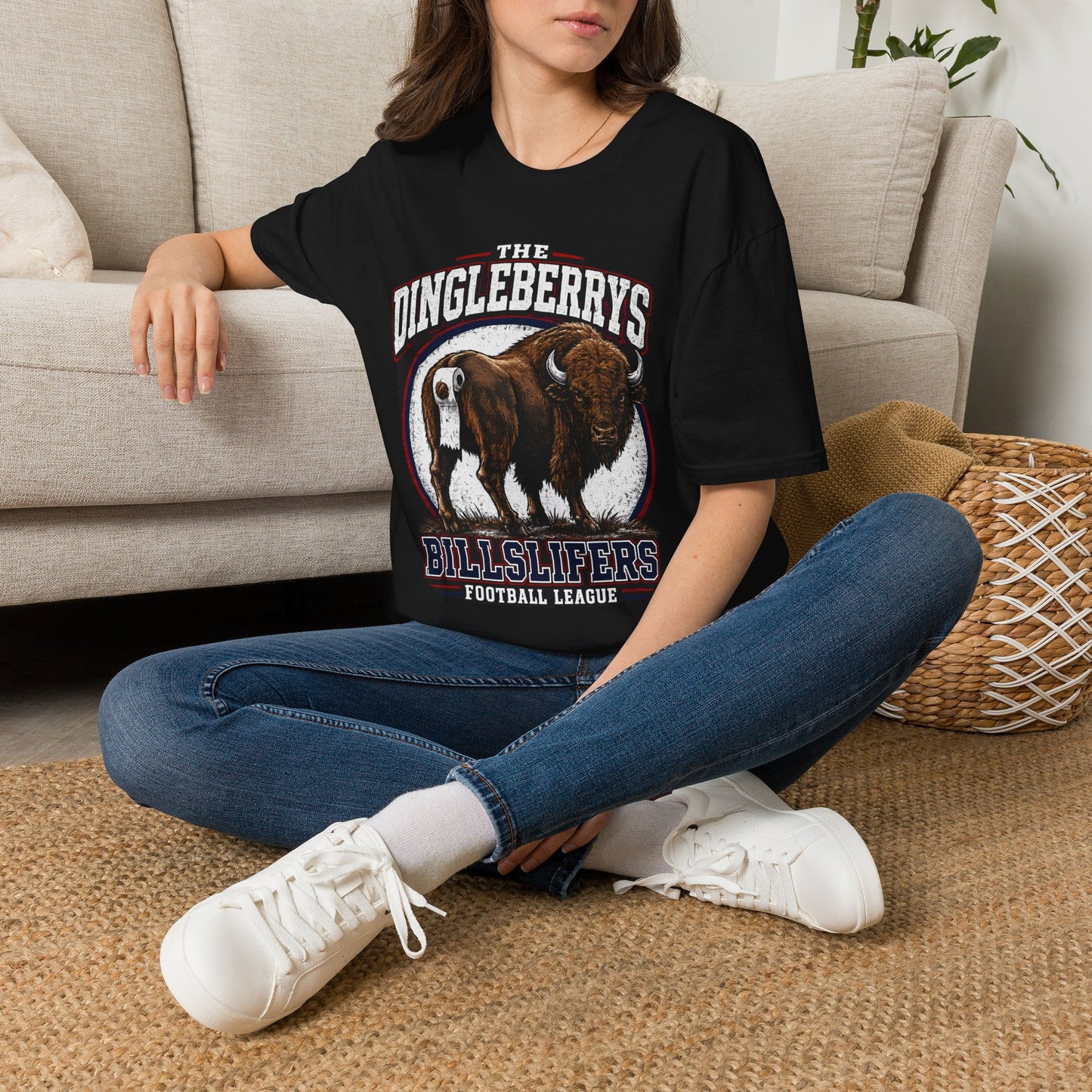 The Dingleberrys Buffalo Tee — Vintage Football League Graphic T-Shirt